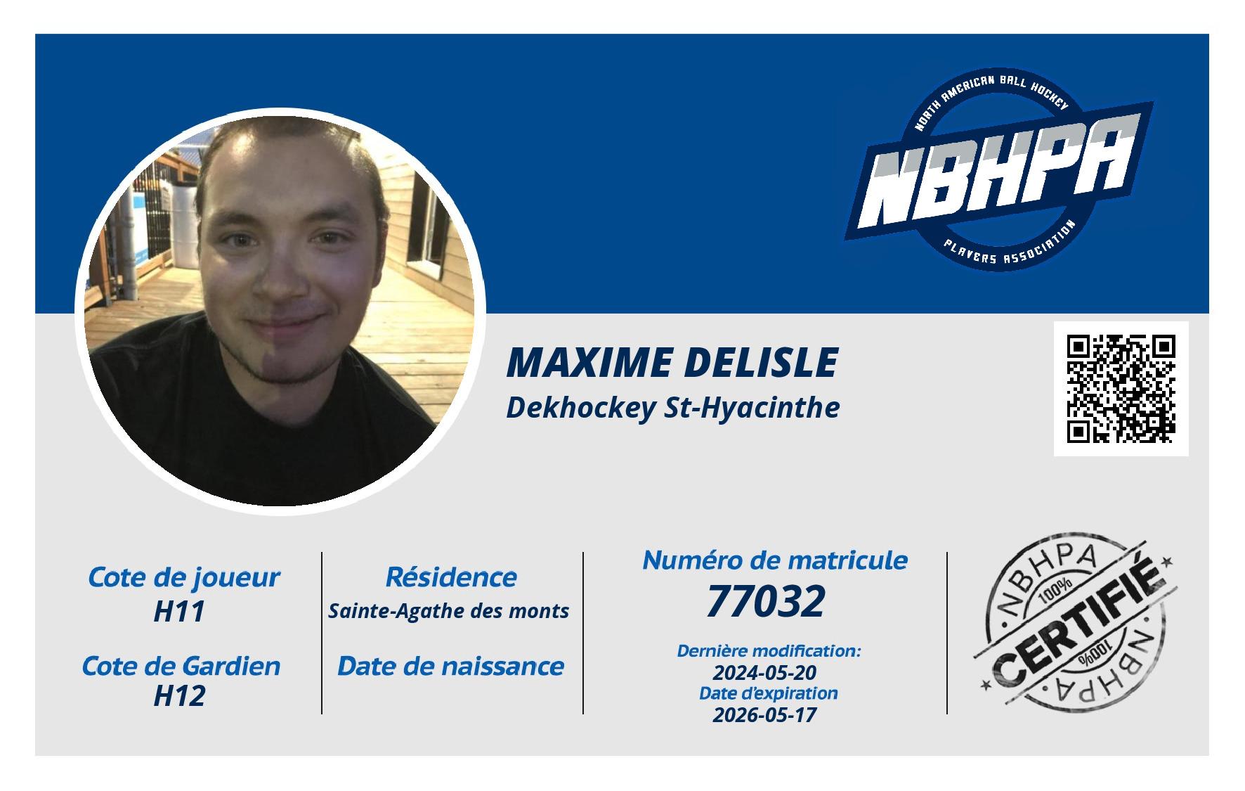 Maxime Delisle