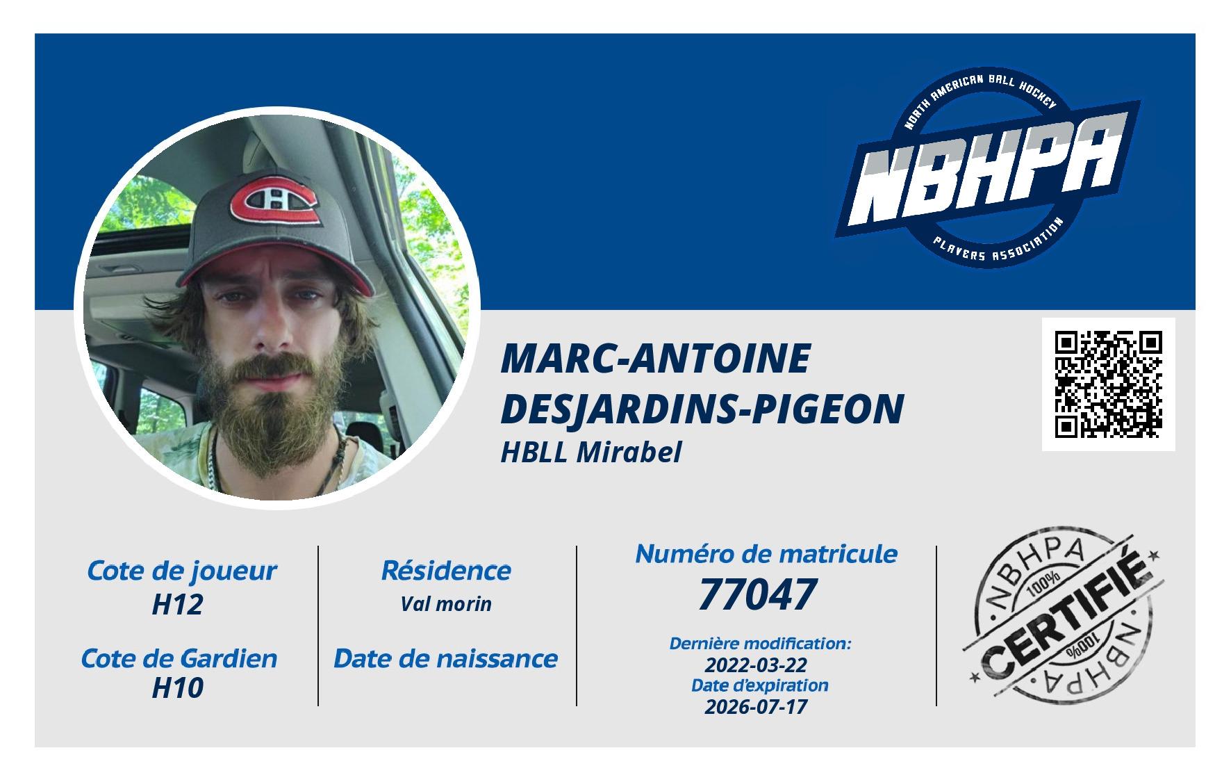 Marc-Antoine Desjardins-Pigeon