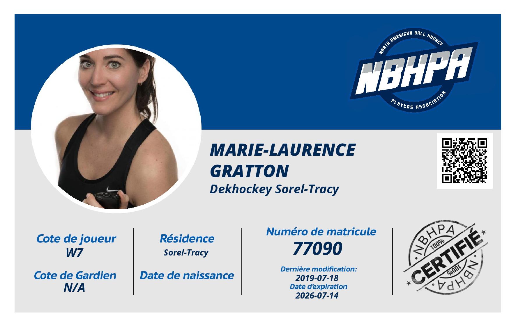 Marie-Laurence Gratton