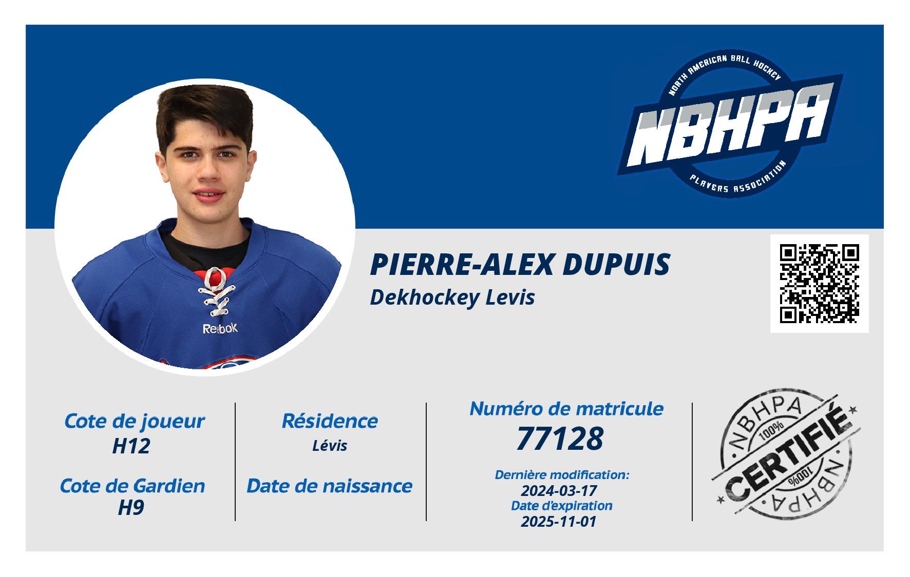 Pierre-Alex Dupuis