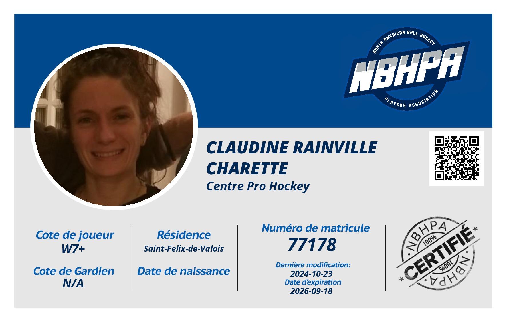 Claudine Rainville Charette