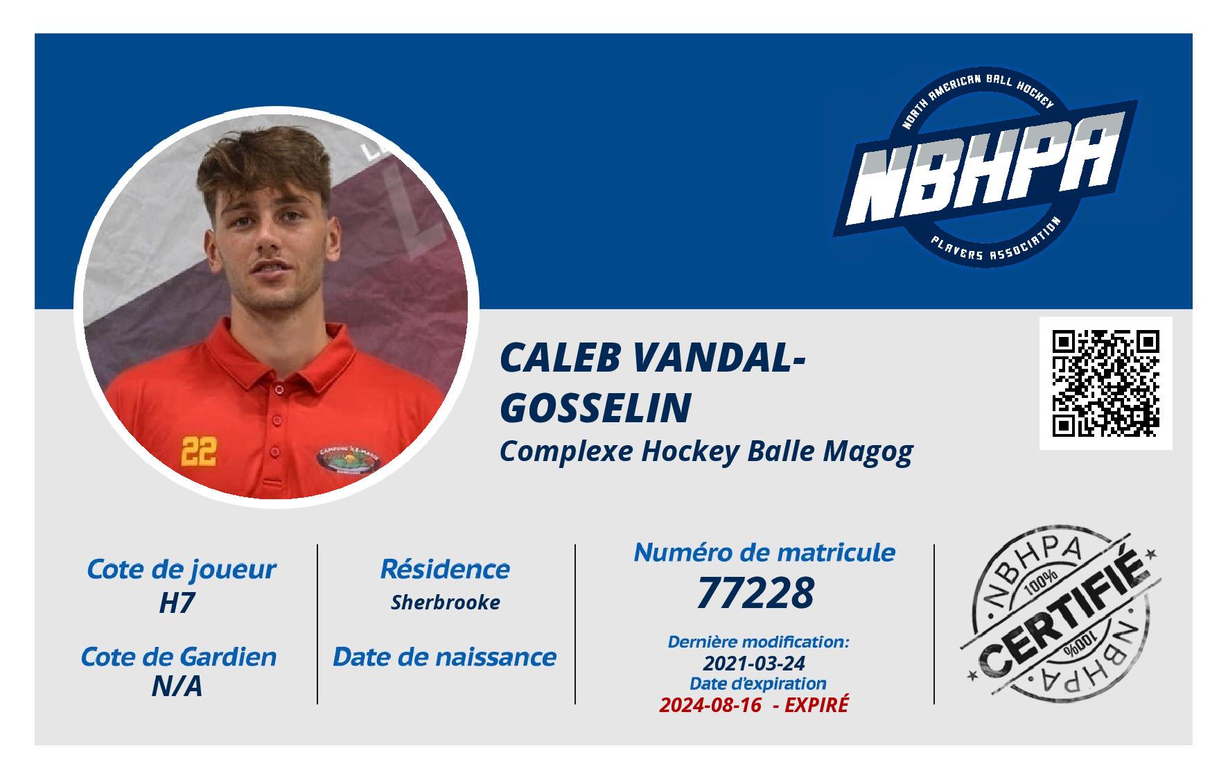Caleb Vandal-Gosselin