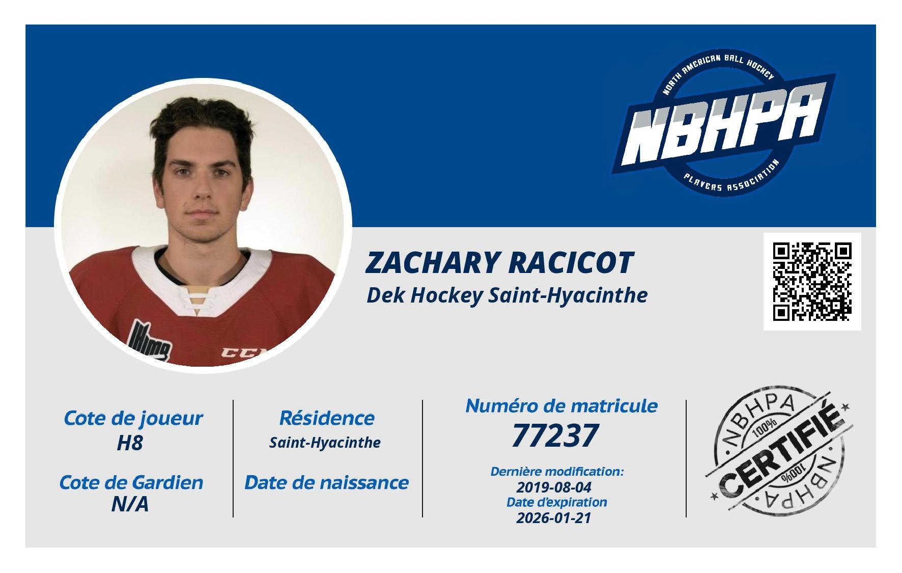 Zachary Racicot