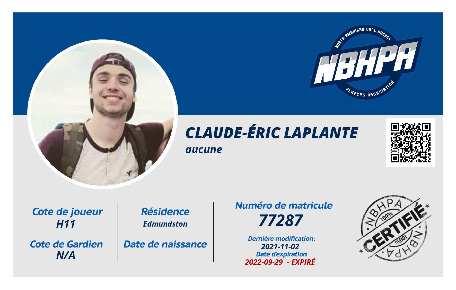 Claude-Éric Laplante