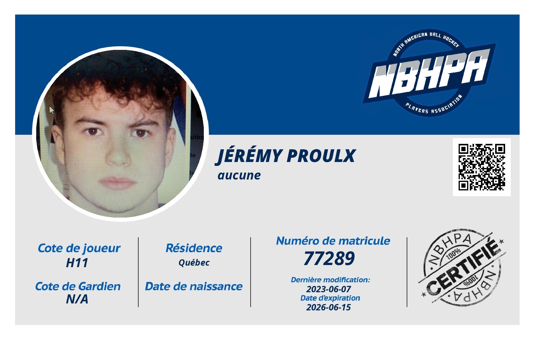 Jérémy Proulx