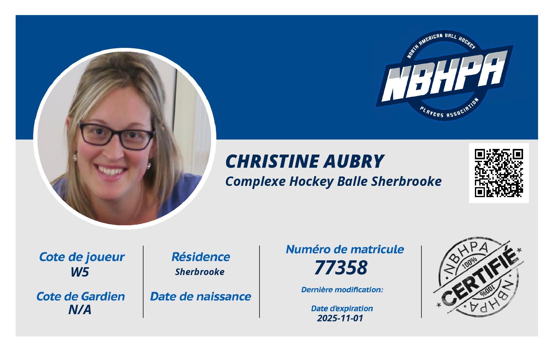 Christine Aubry