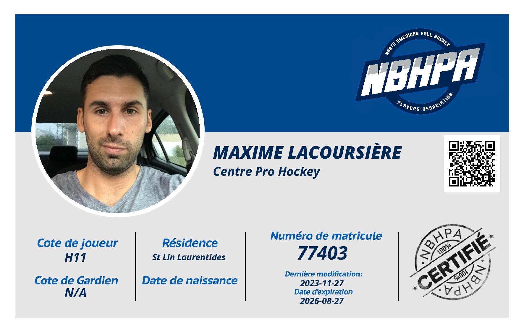 Maxime Lacoursière 