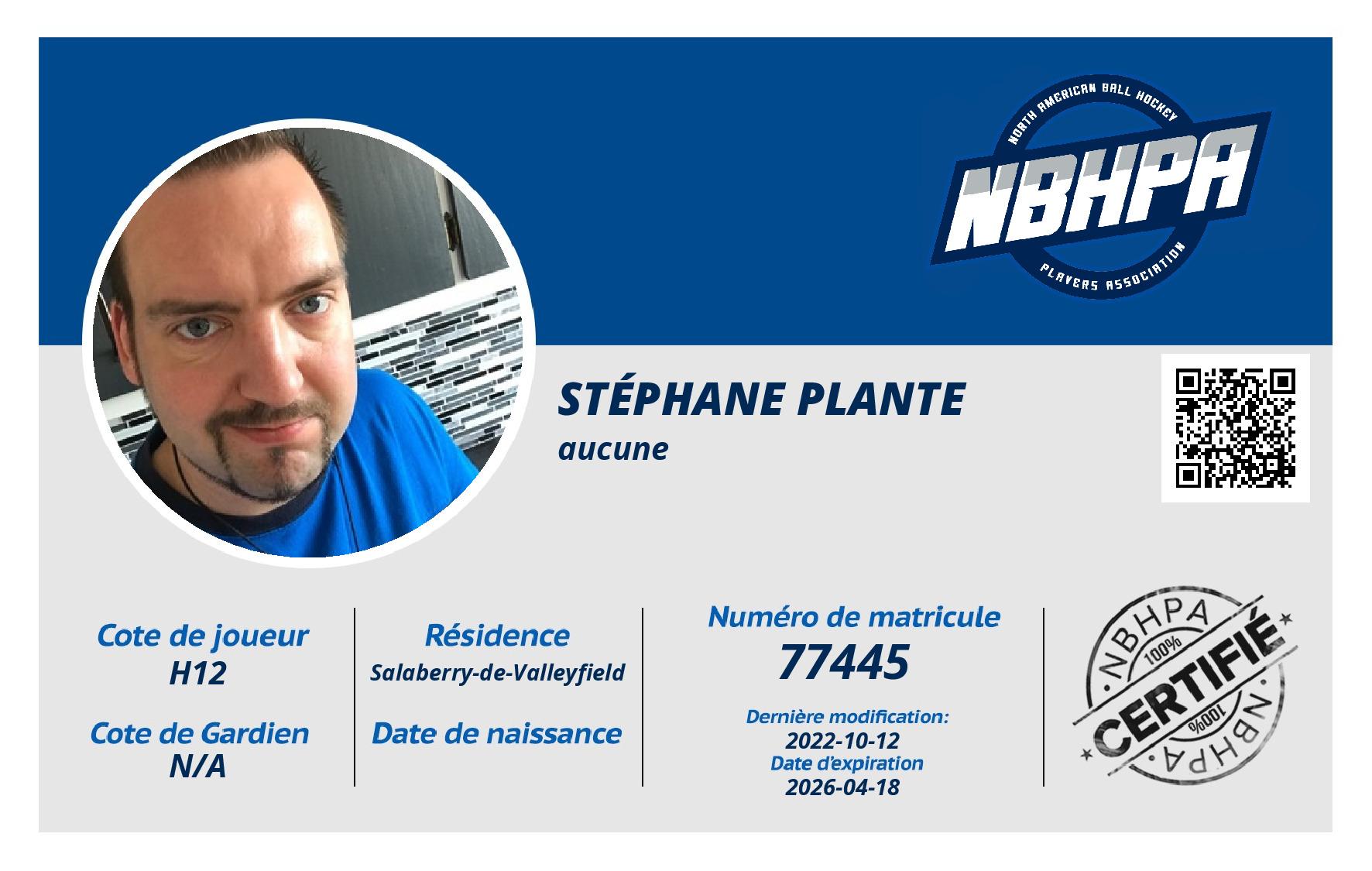 Stéphane Plante