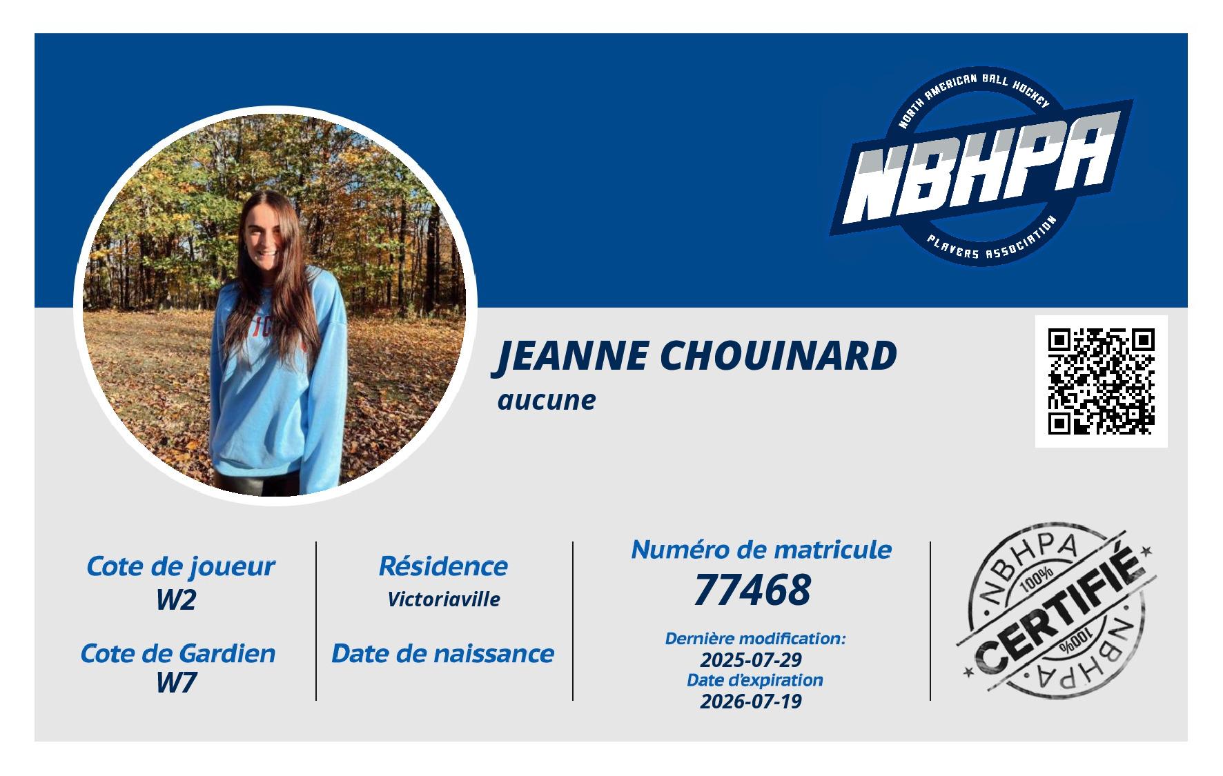 Jeanne Chouinard