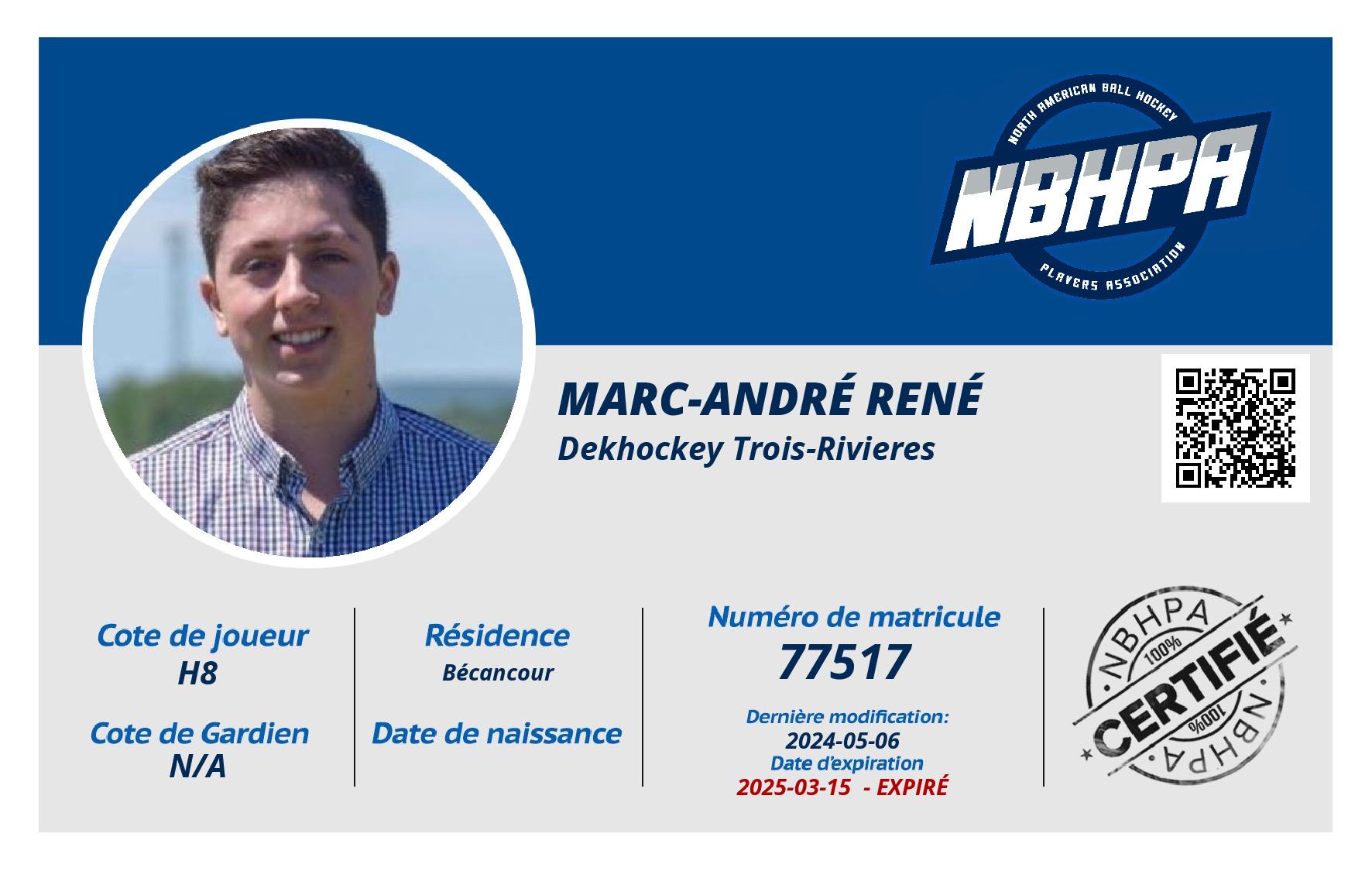 Marc-André René