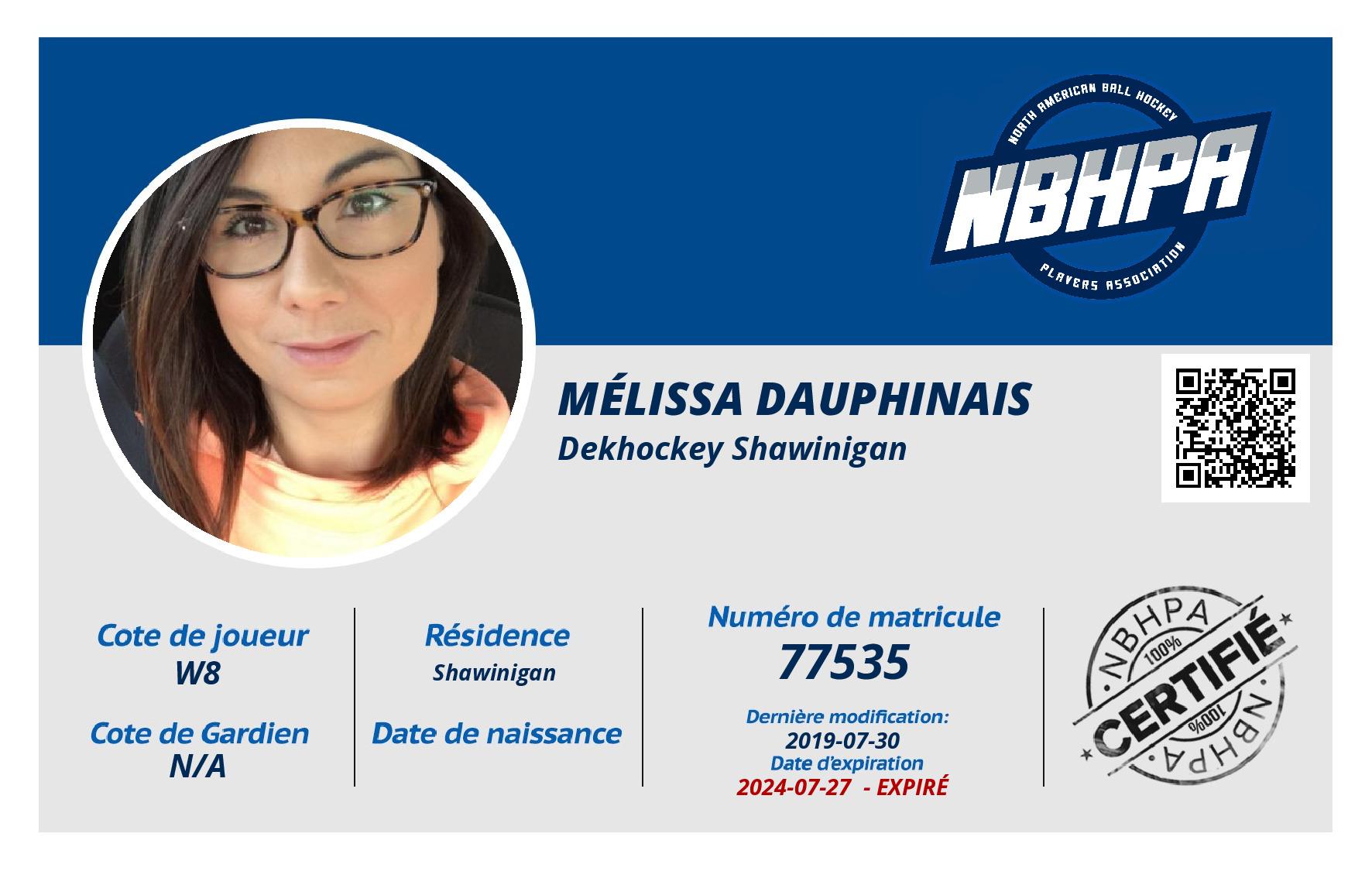 Mélissa Dauphinais