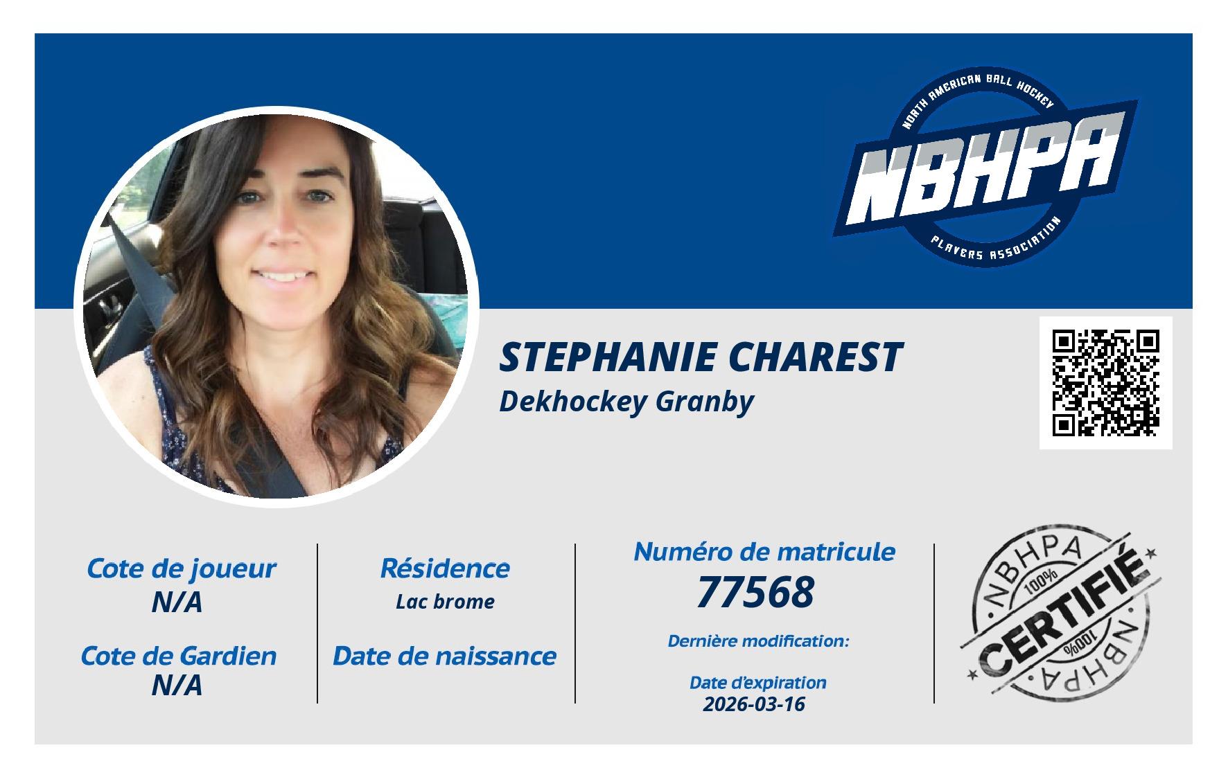 Stephanie Charest