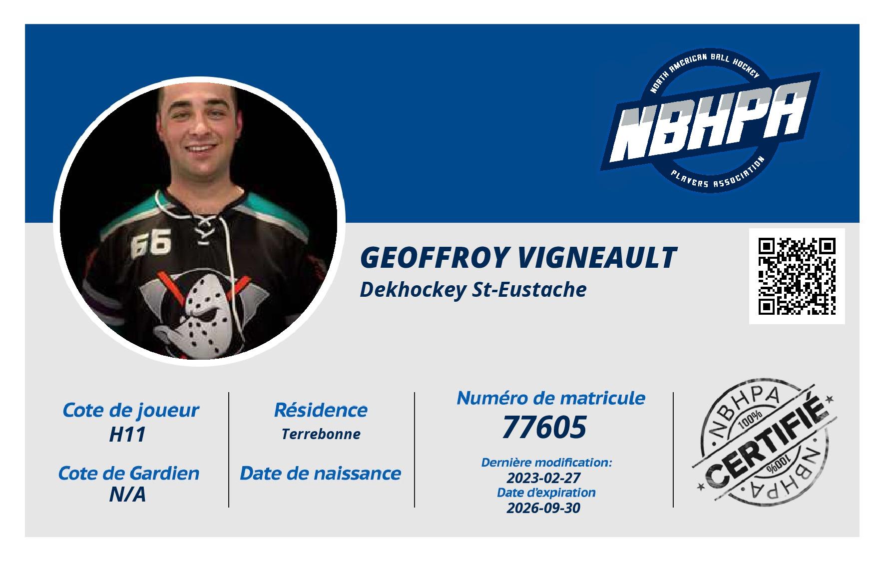 Geoffroy Vigneault