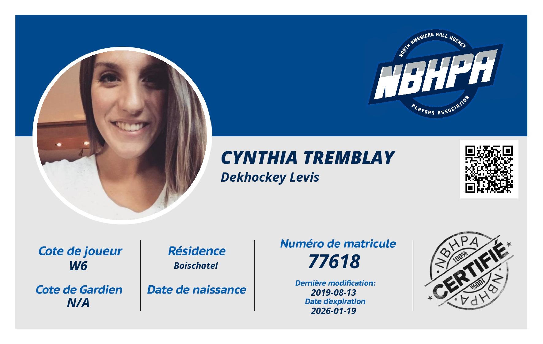 Cynthia Tremblay