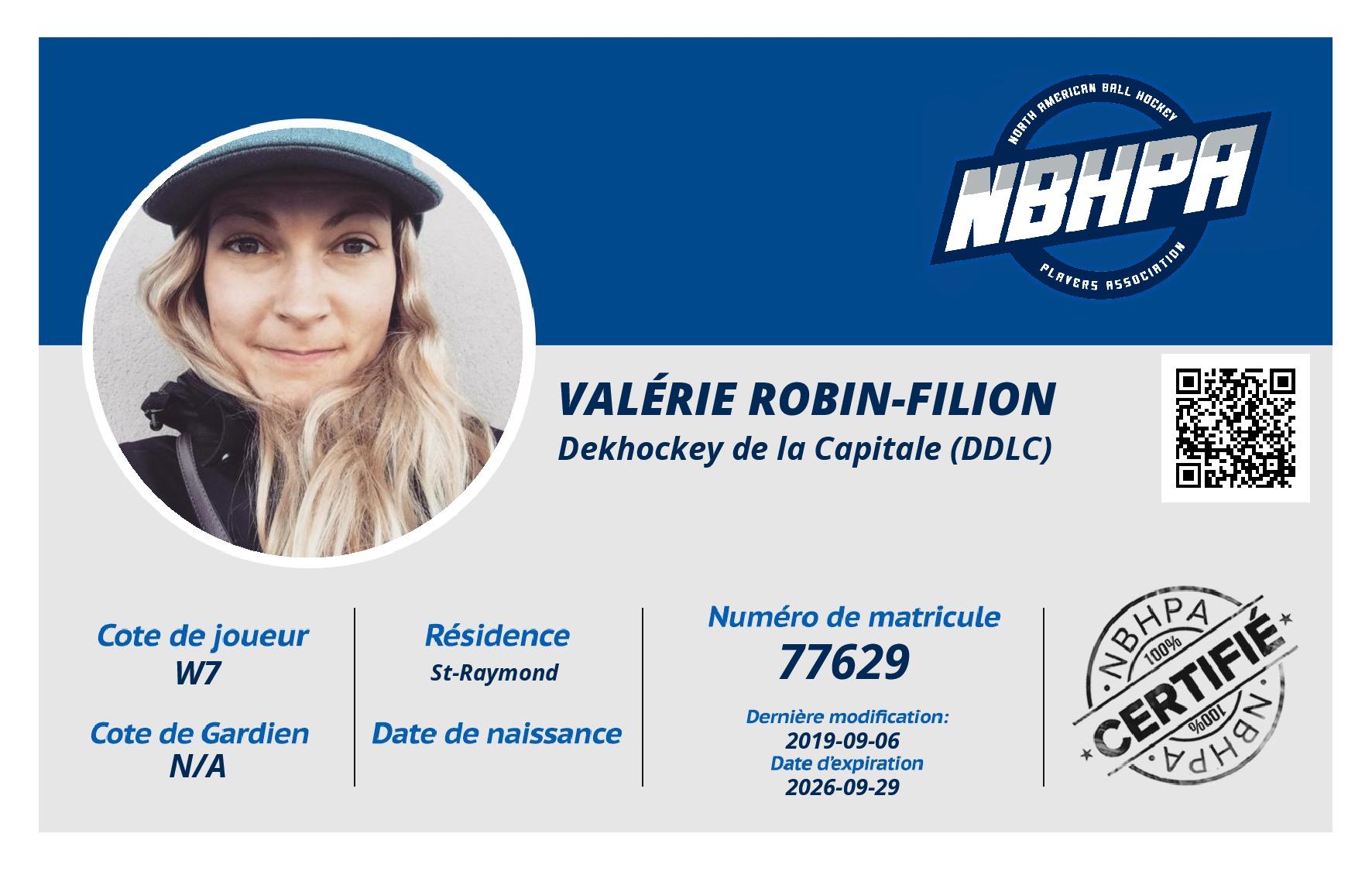 Valérie Robin-Filion