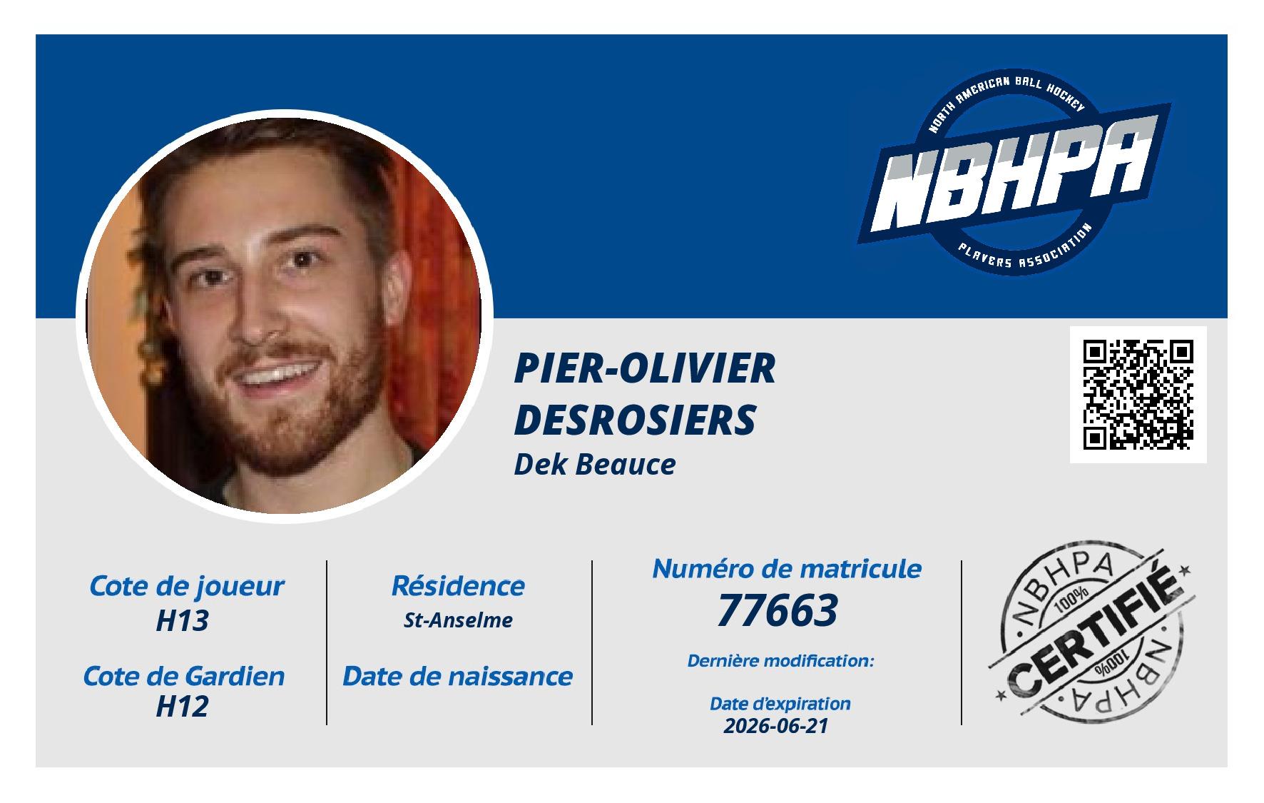 Pier-Olivier Desrosiers