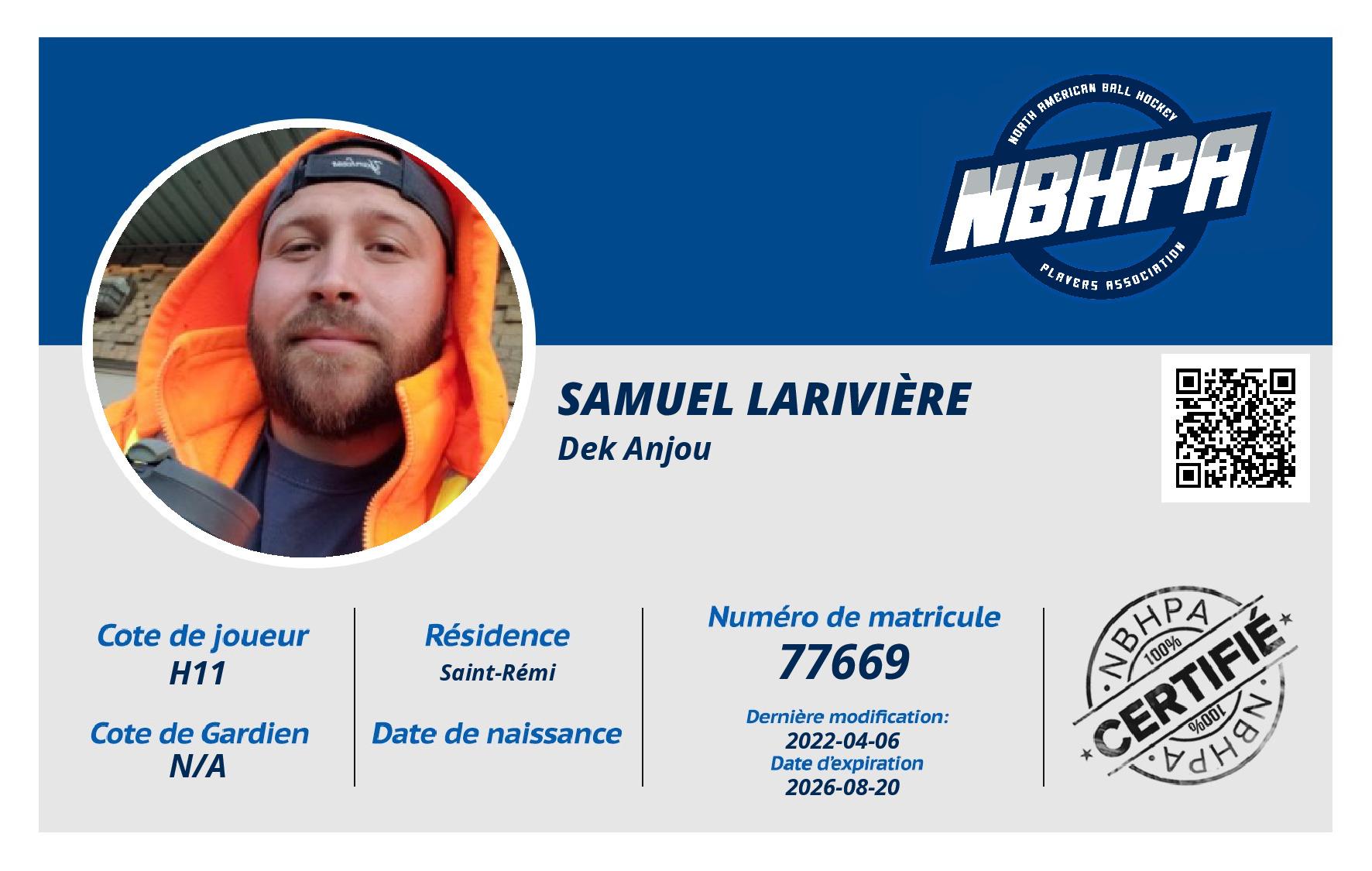 Samuel Larivière 