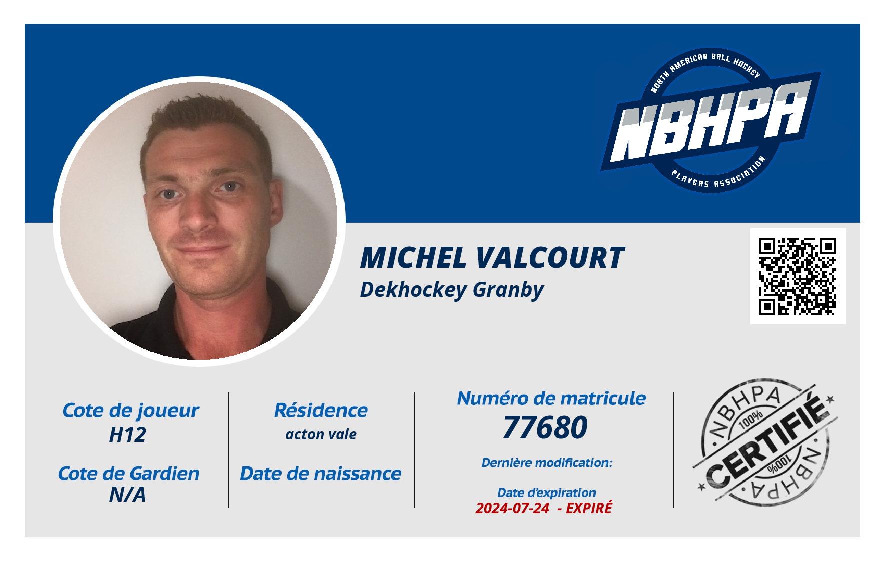 Michel Valcourt