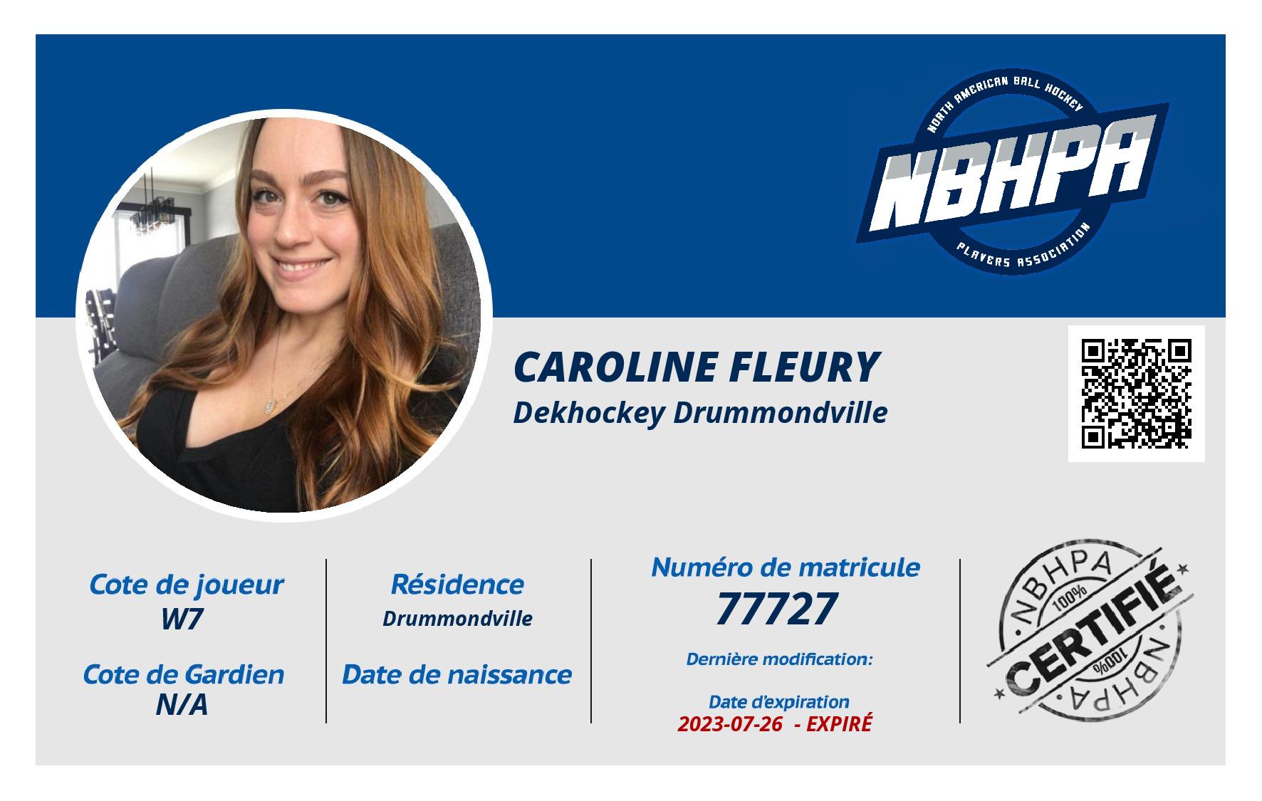 Caroline Fleury