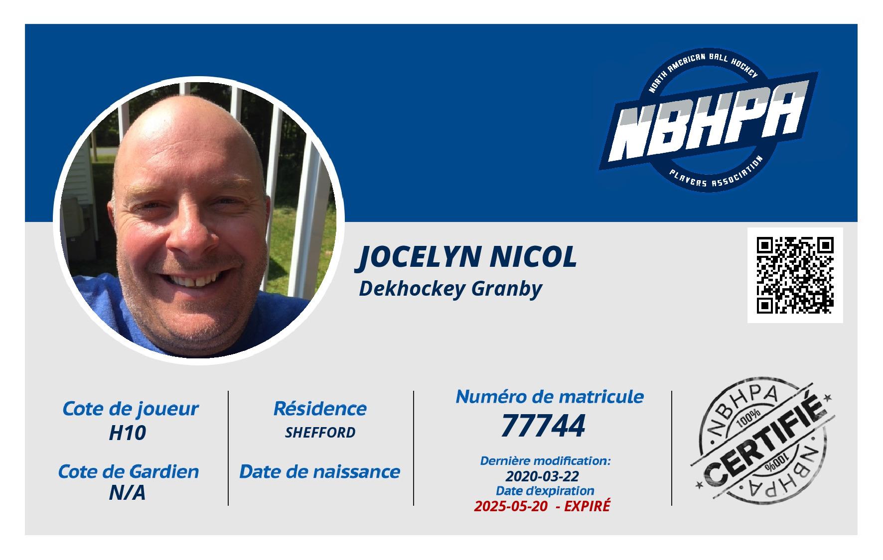 Jocelyn Nicol