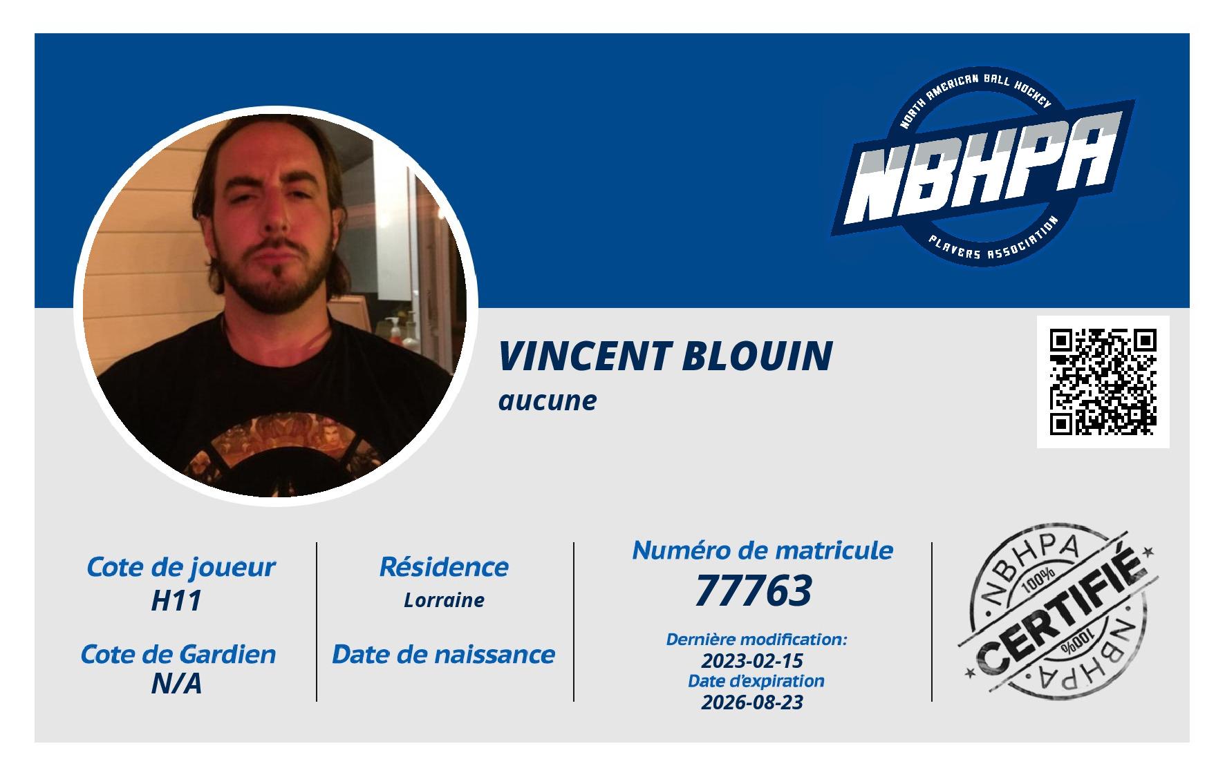 Vincent Blouin 
