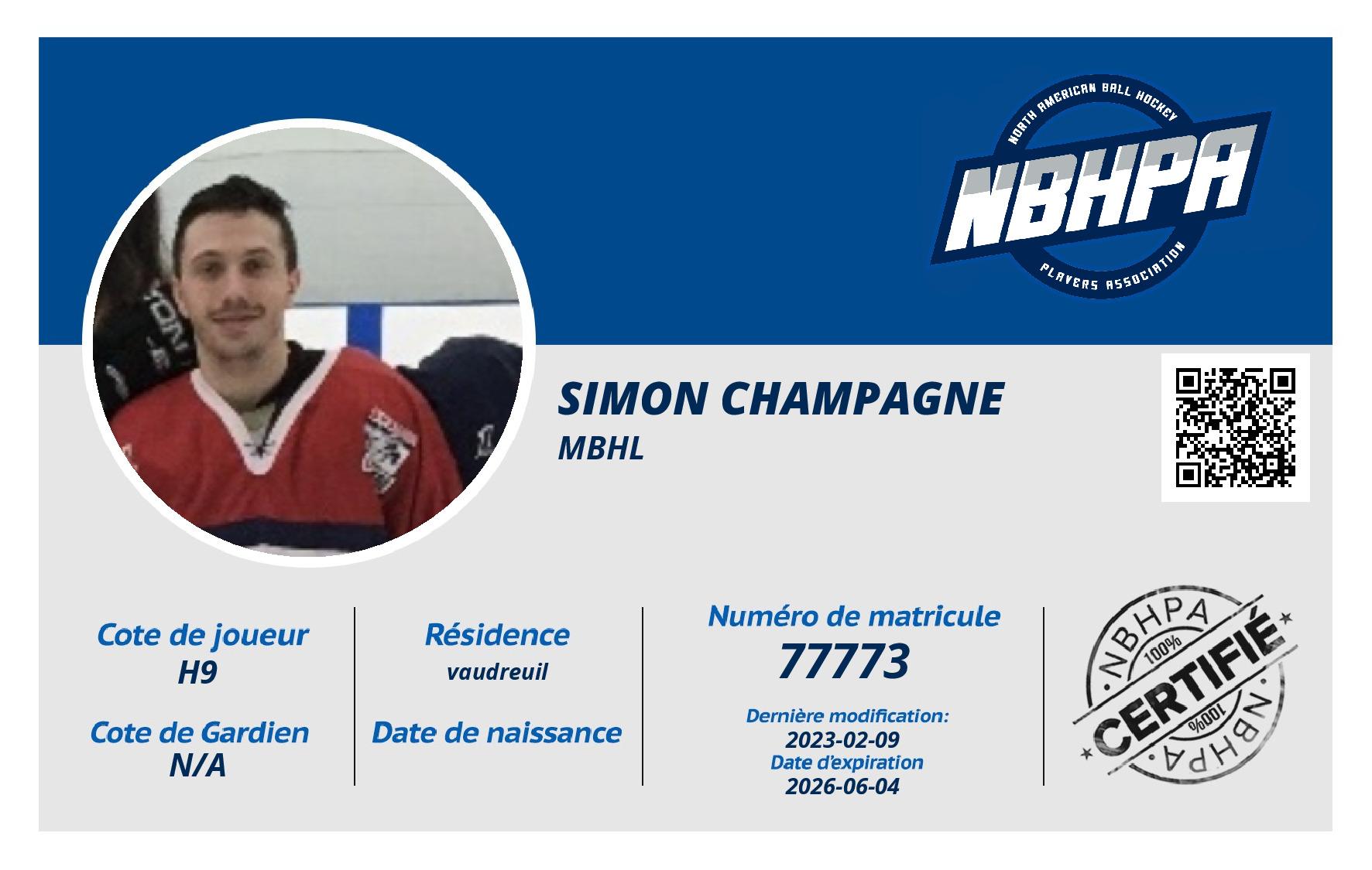 Simon Champagne