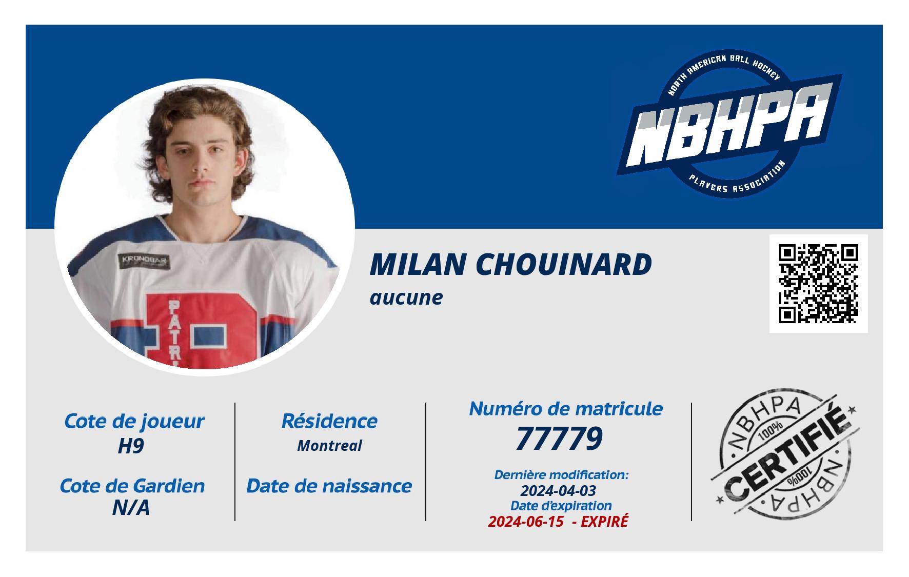 Milan Chouinard
