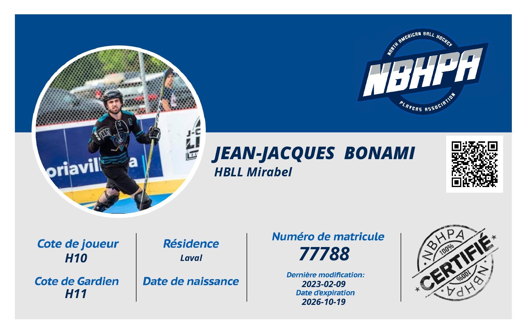 Jean-Jacques  Bonami