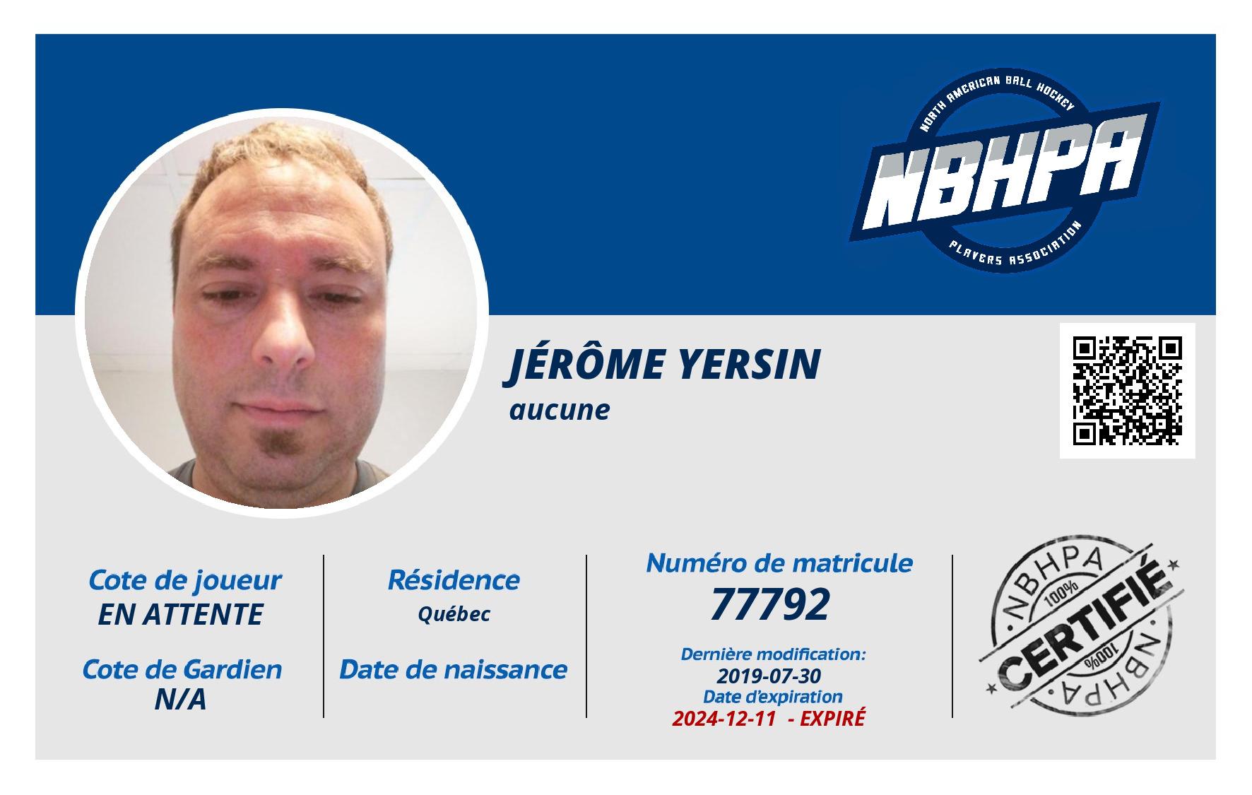 Jérôme Yersin