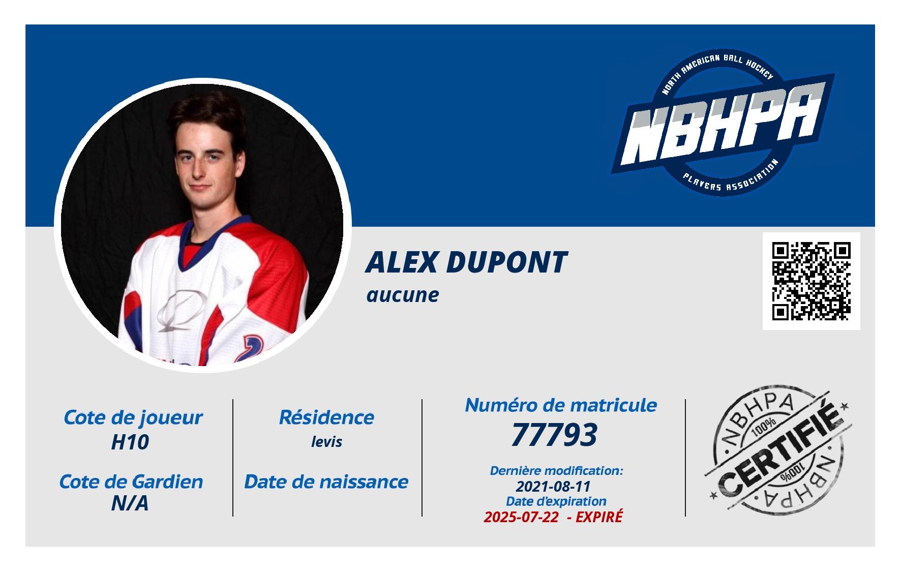 Alex Dupont