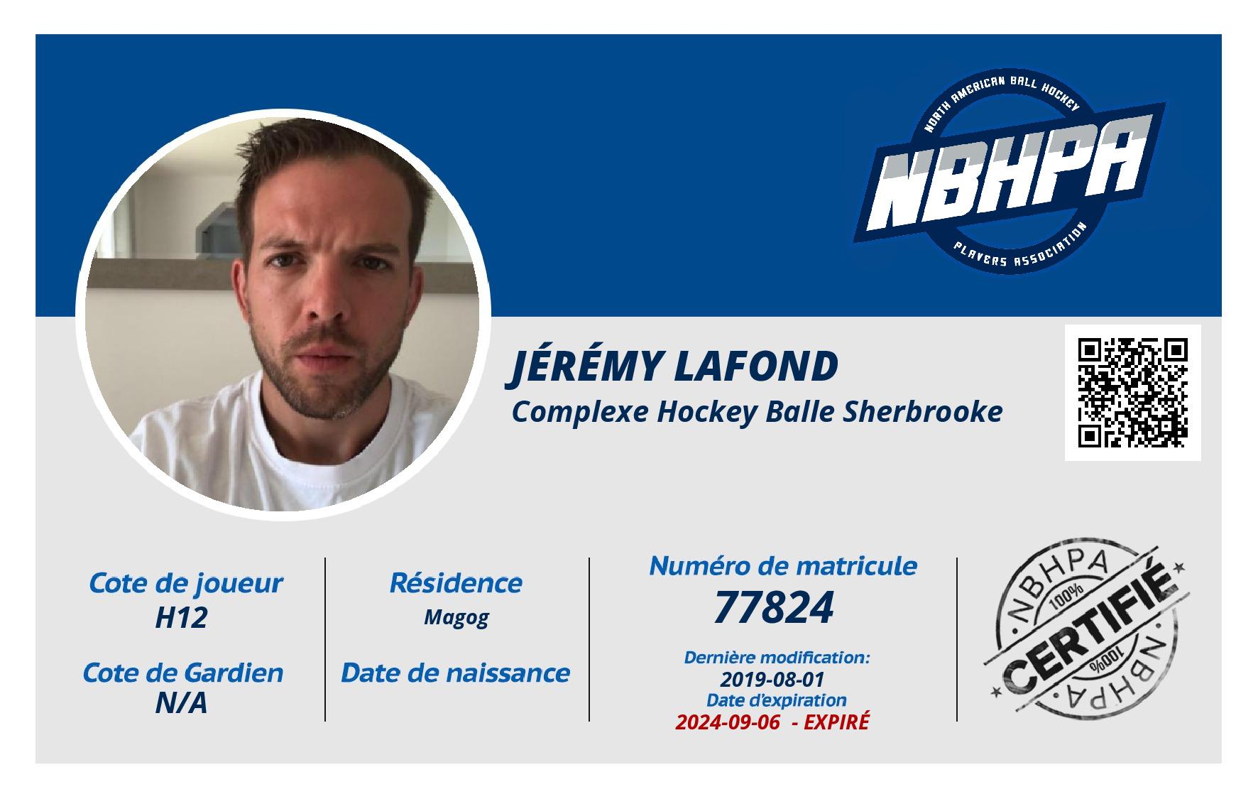Jérémy Lafond
