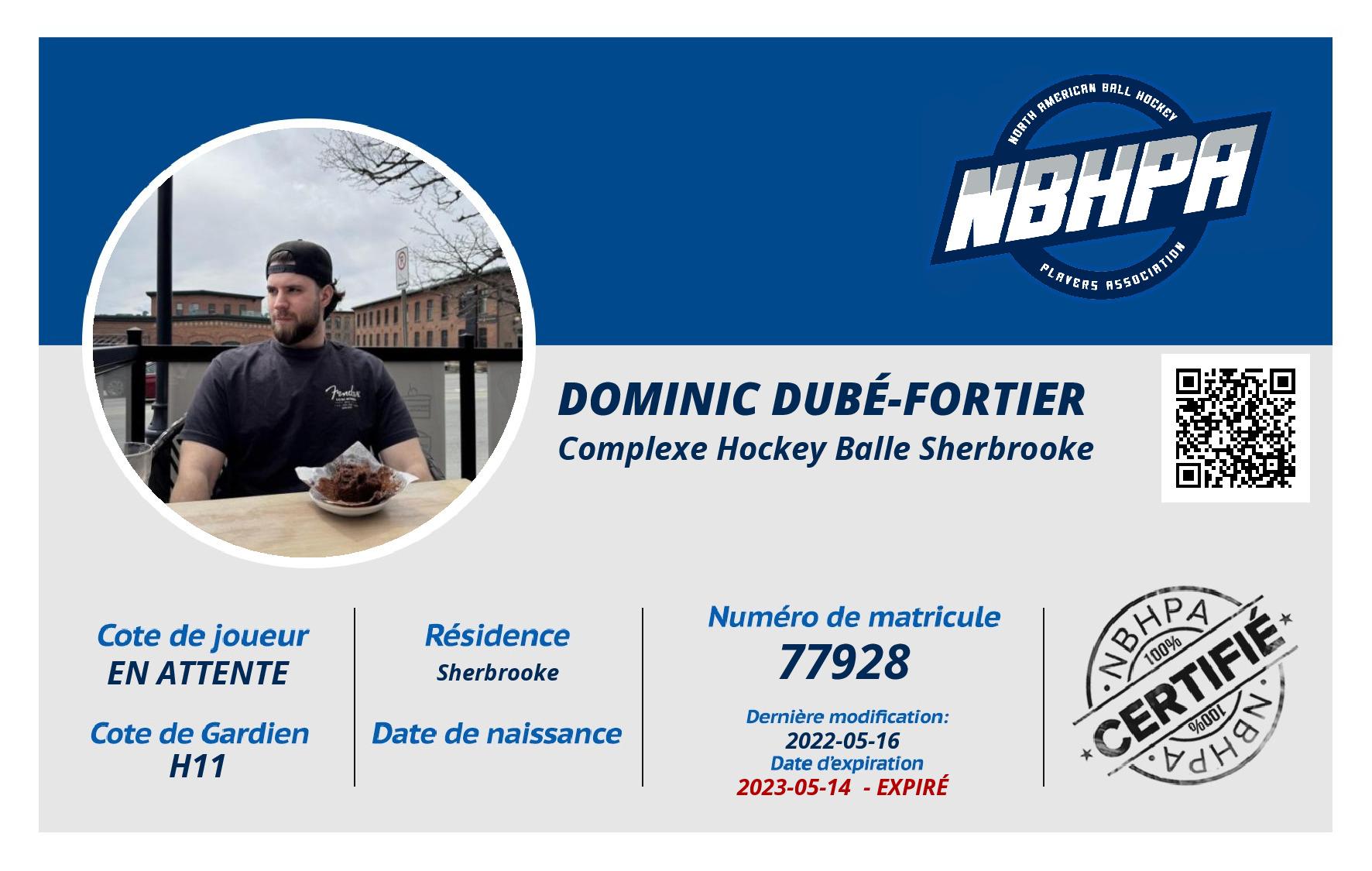 Dominic Dubé-Fortier