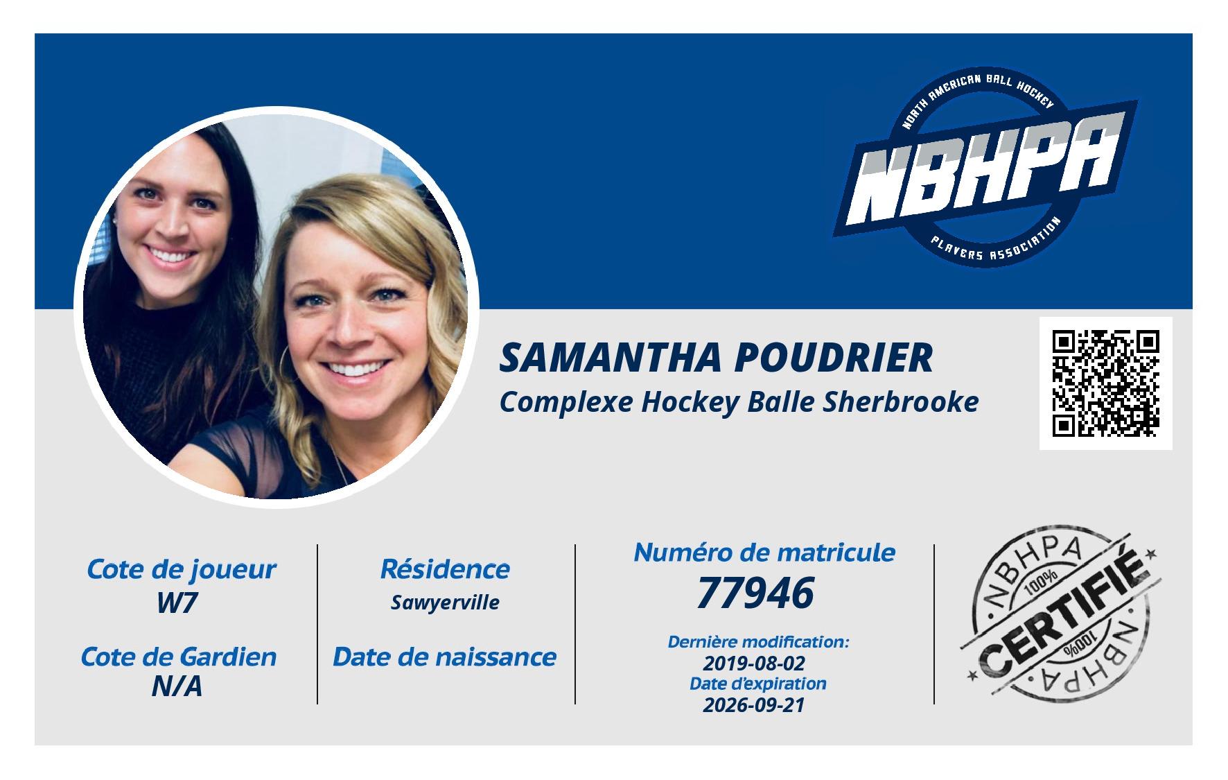 Samantha Poudrier