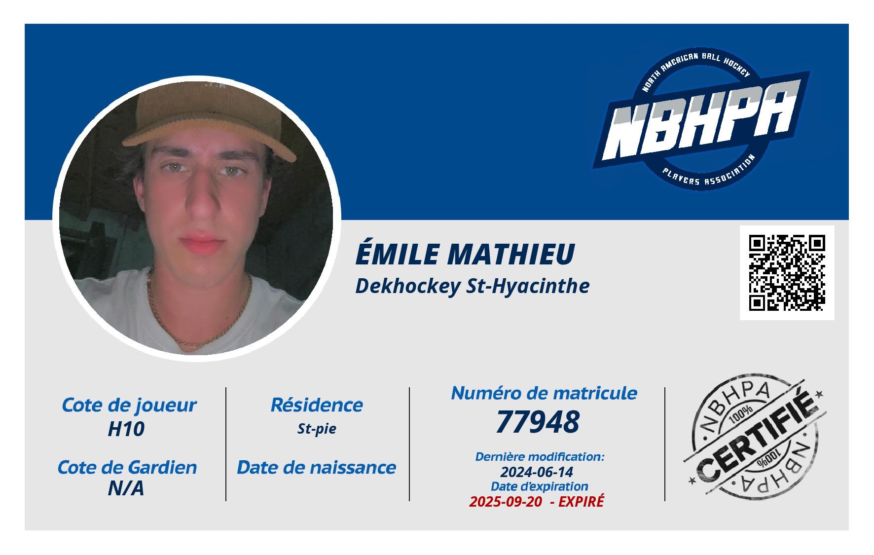 Émile Mathieu
