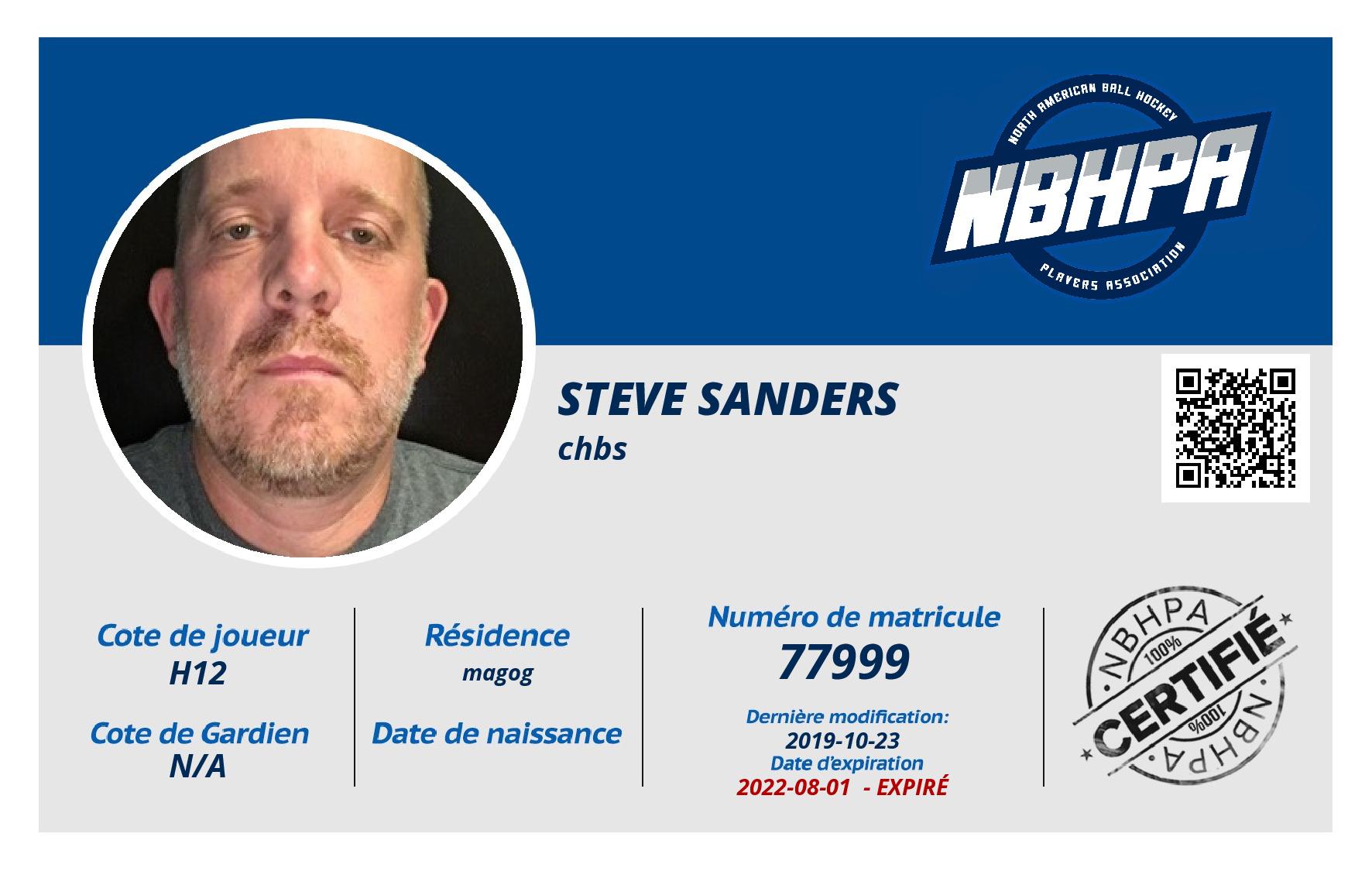 Steve Sanders