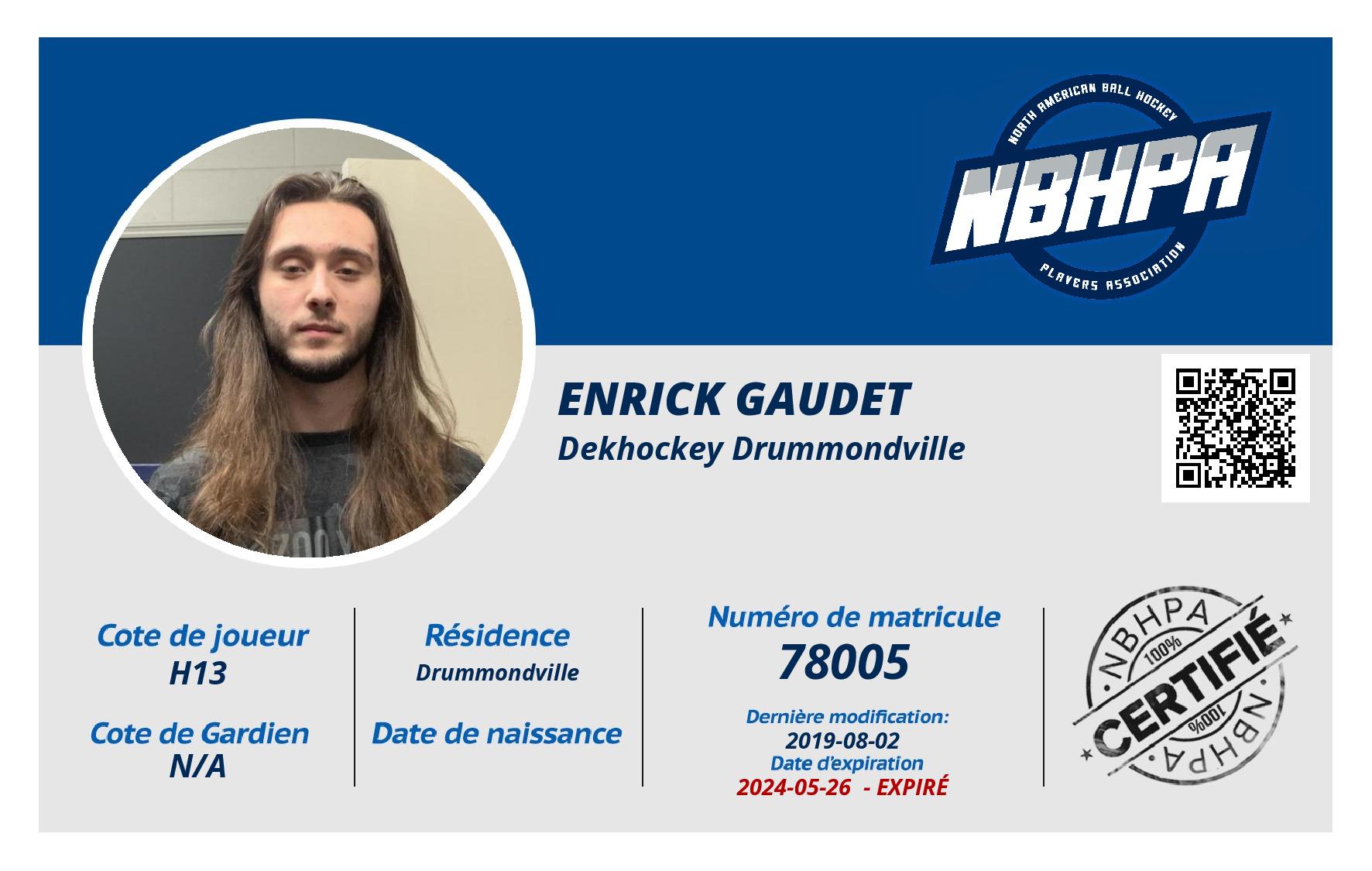 Enrick Gaudet
