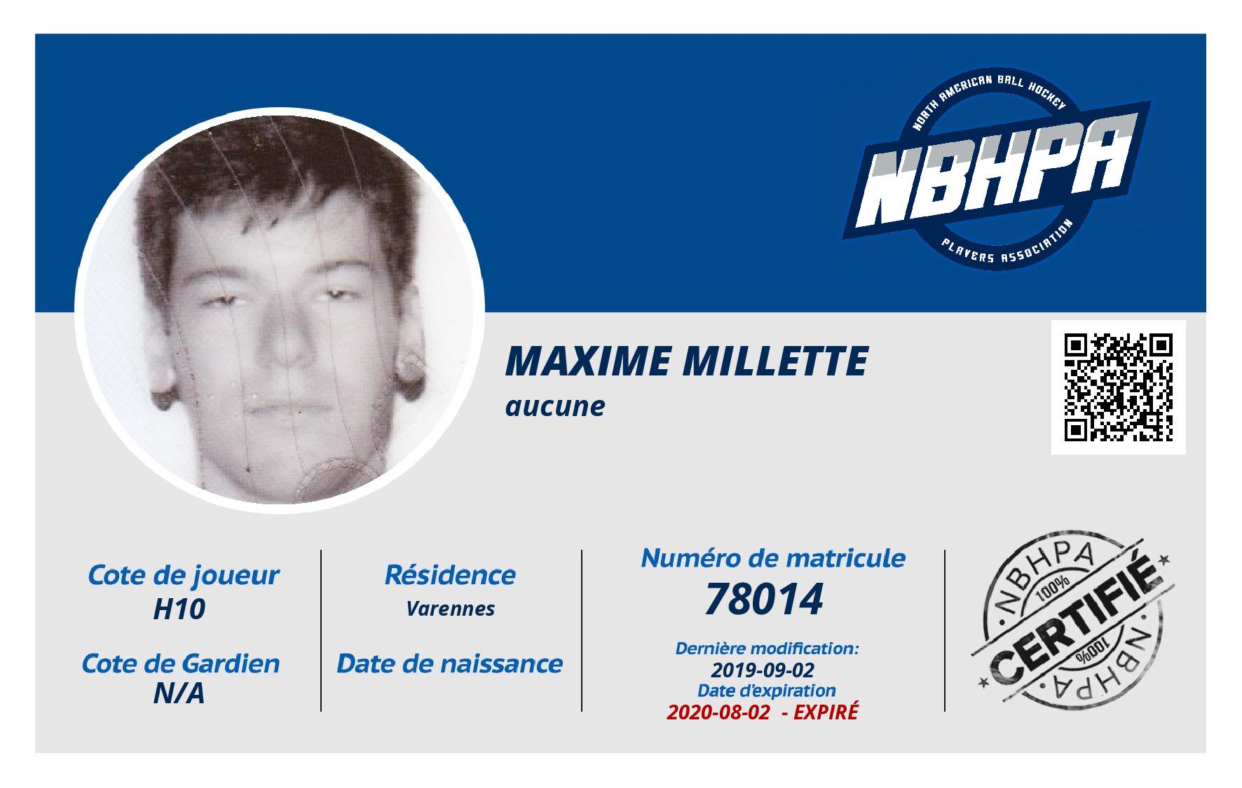 Maxime Millette
