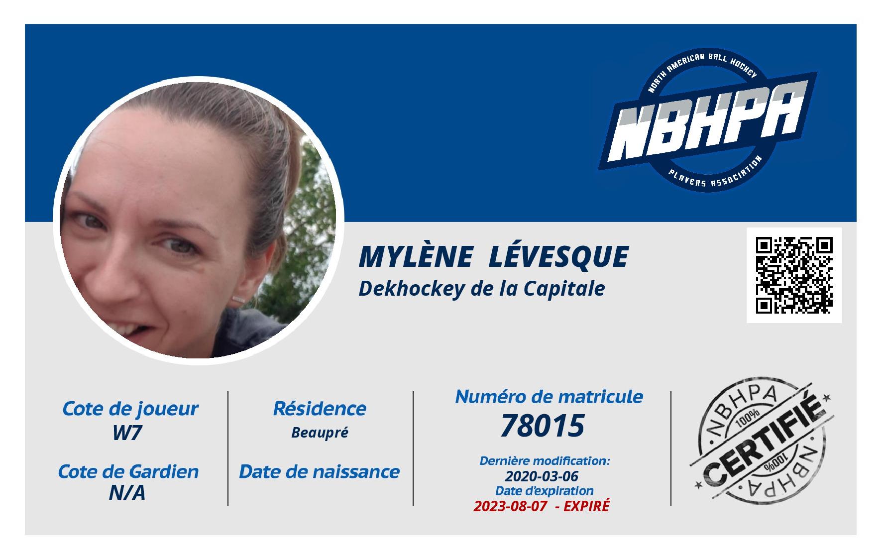 Mylène  Lévesque