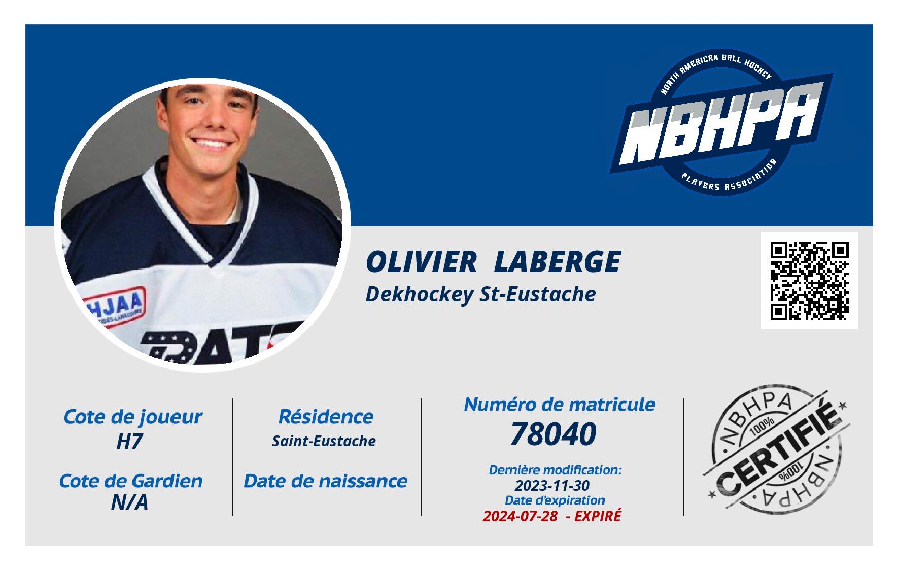 Olivier  Laberge