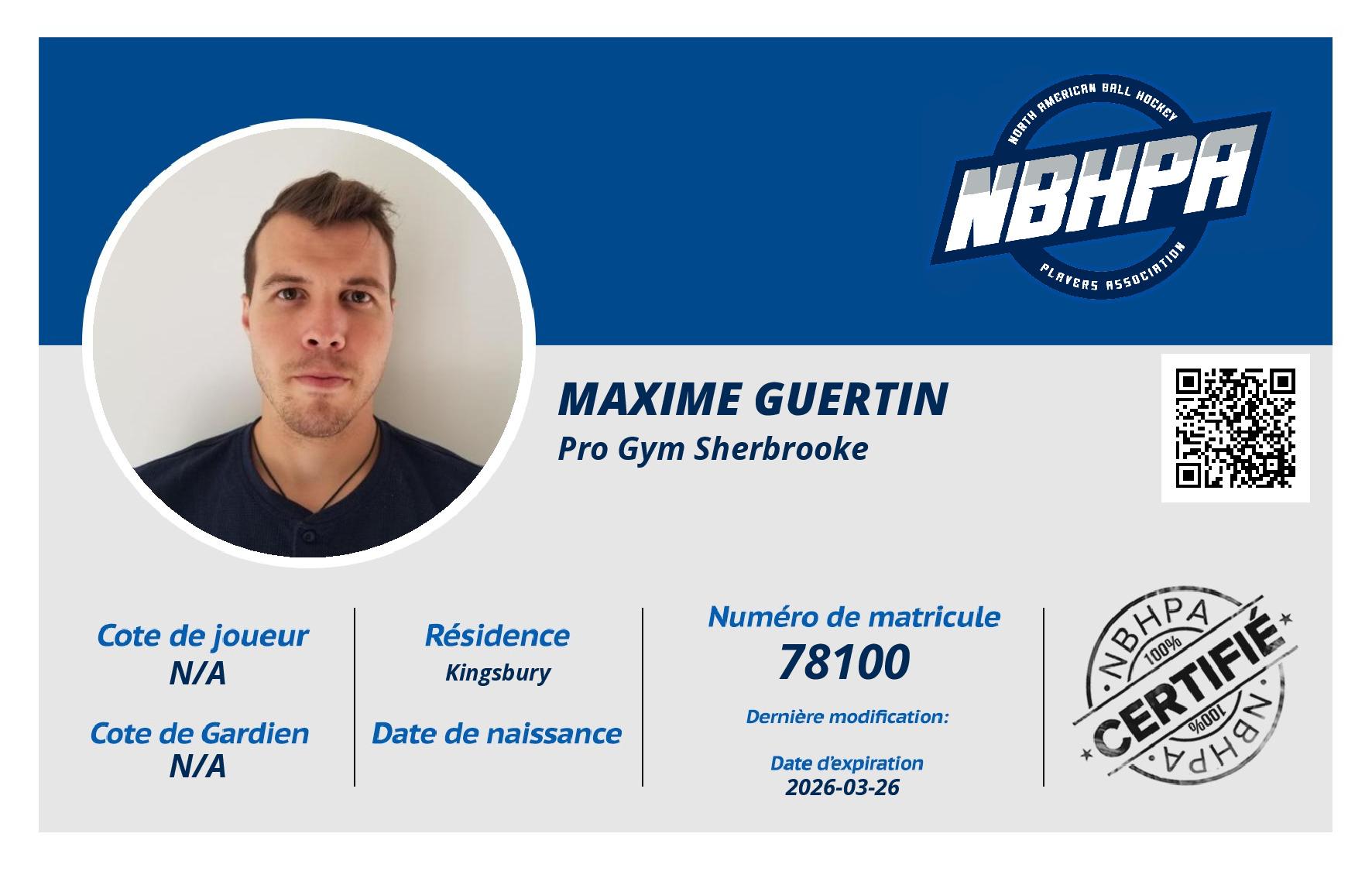 maxime guertin