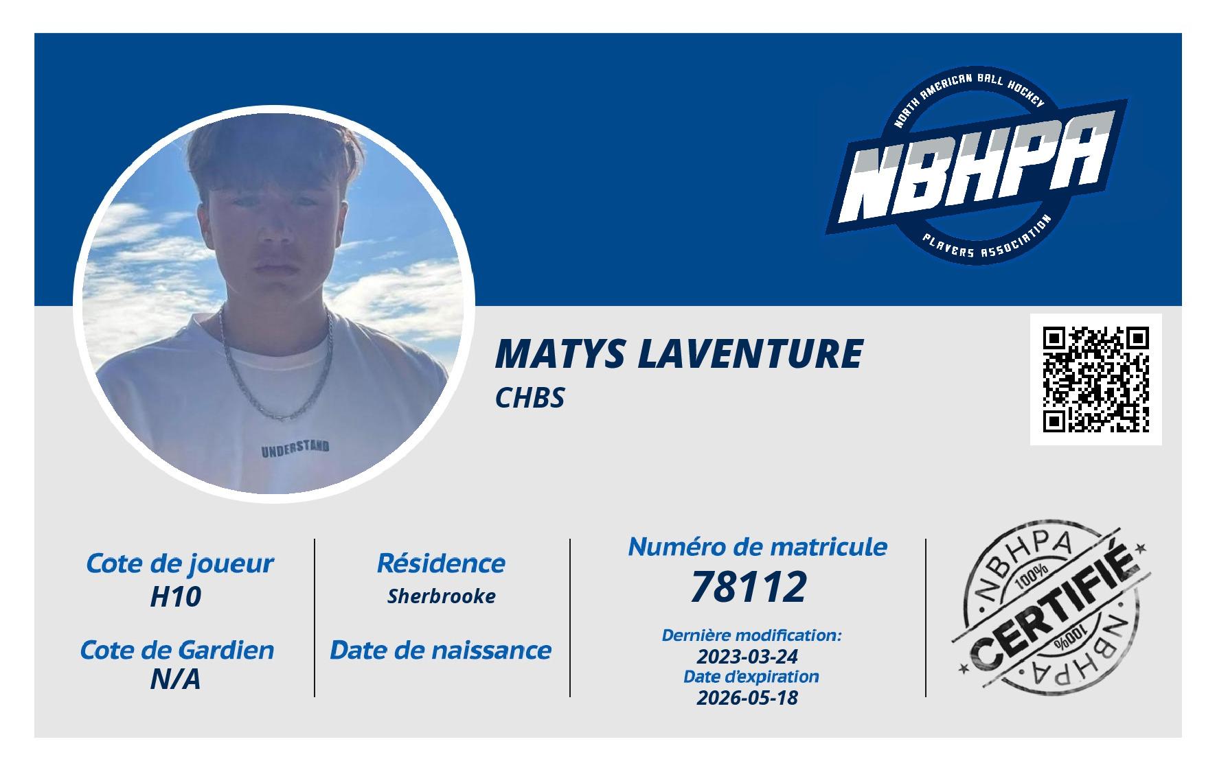 Matys Laventure 