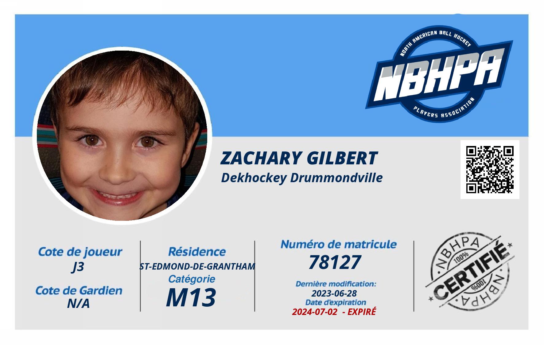 Zachary Gilbert