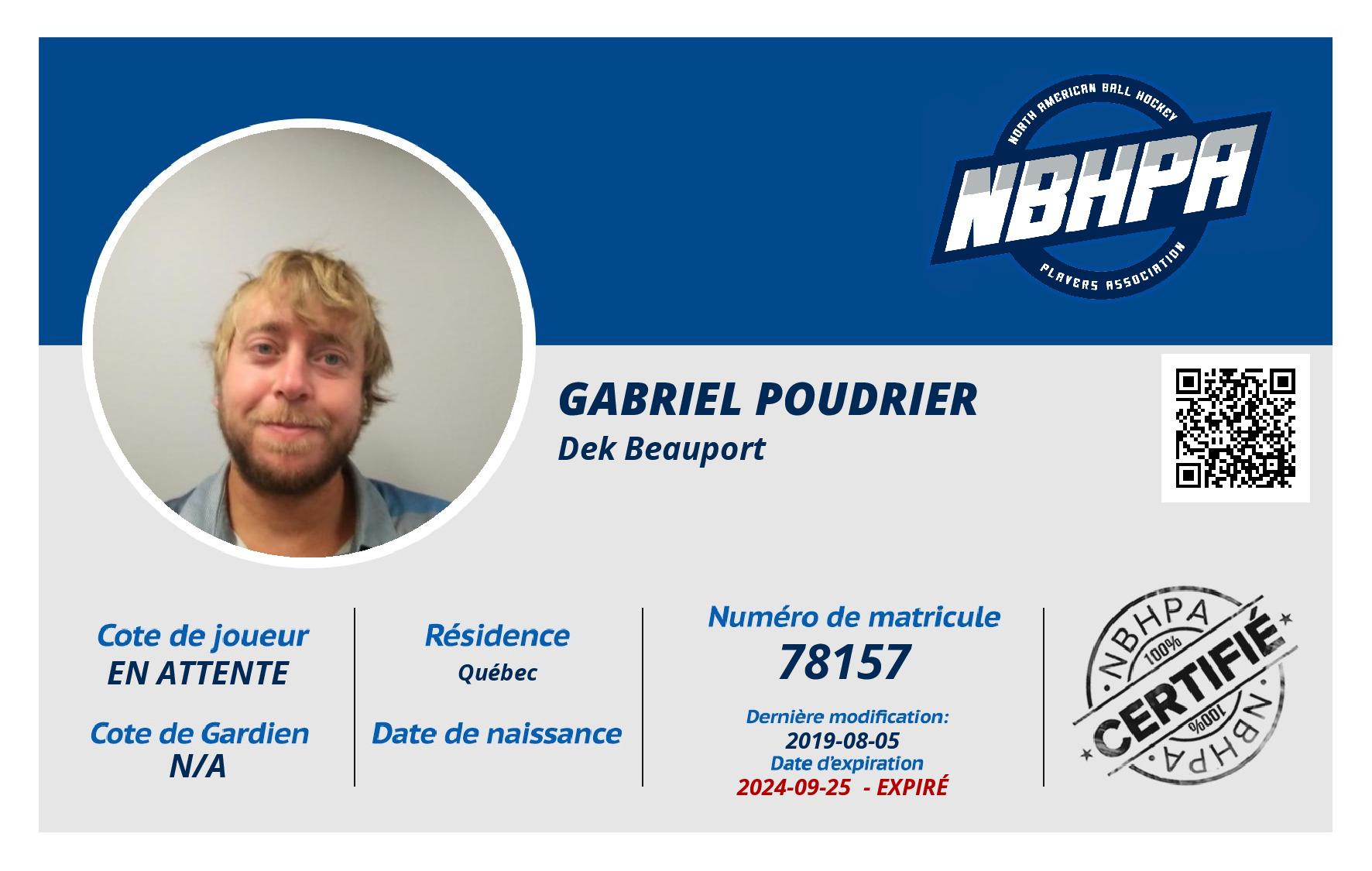 Gabriel Poudrier