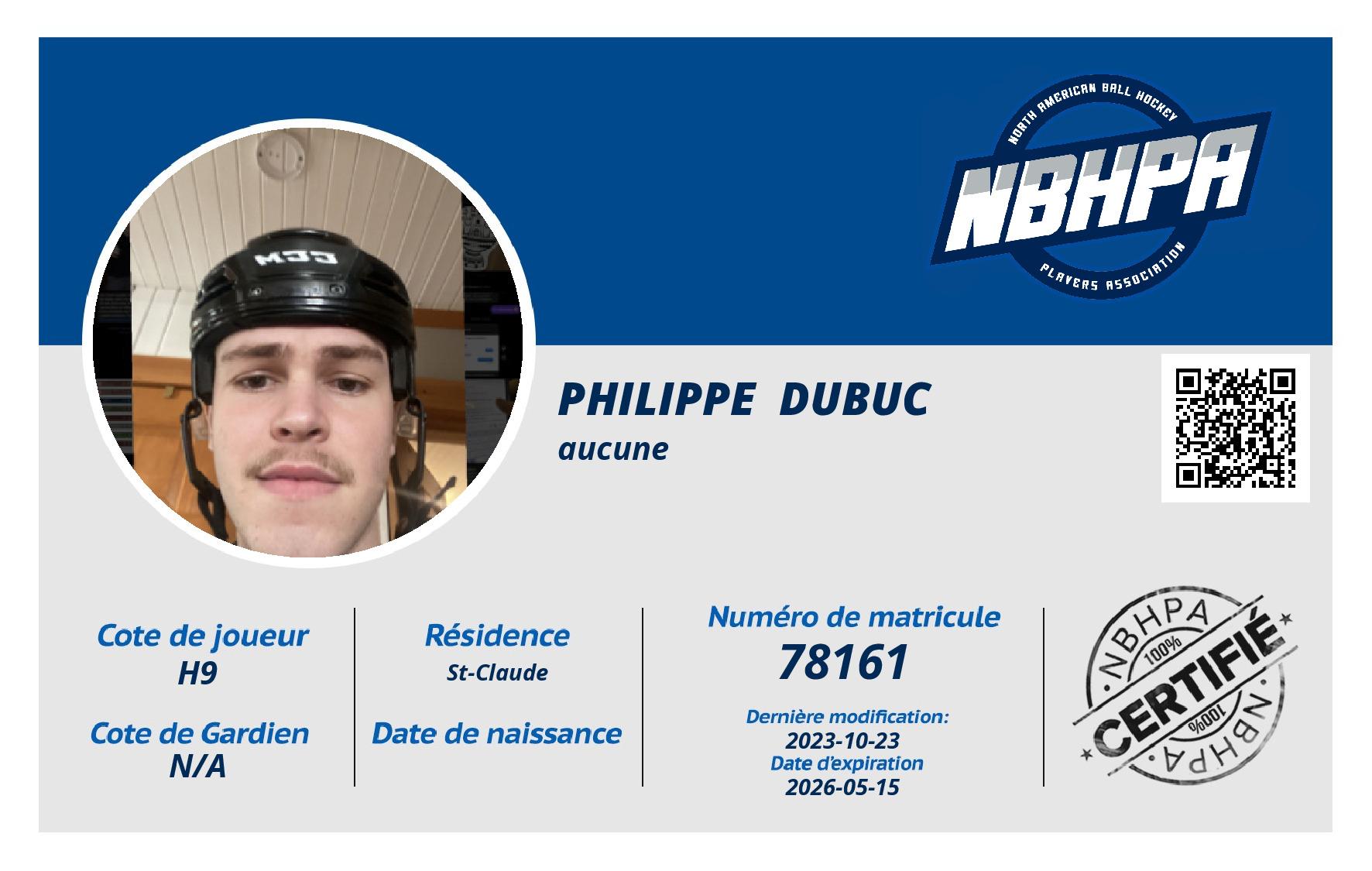 Philippe  Dubuc