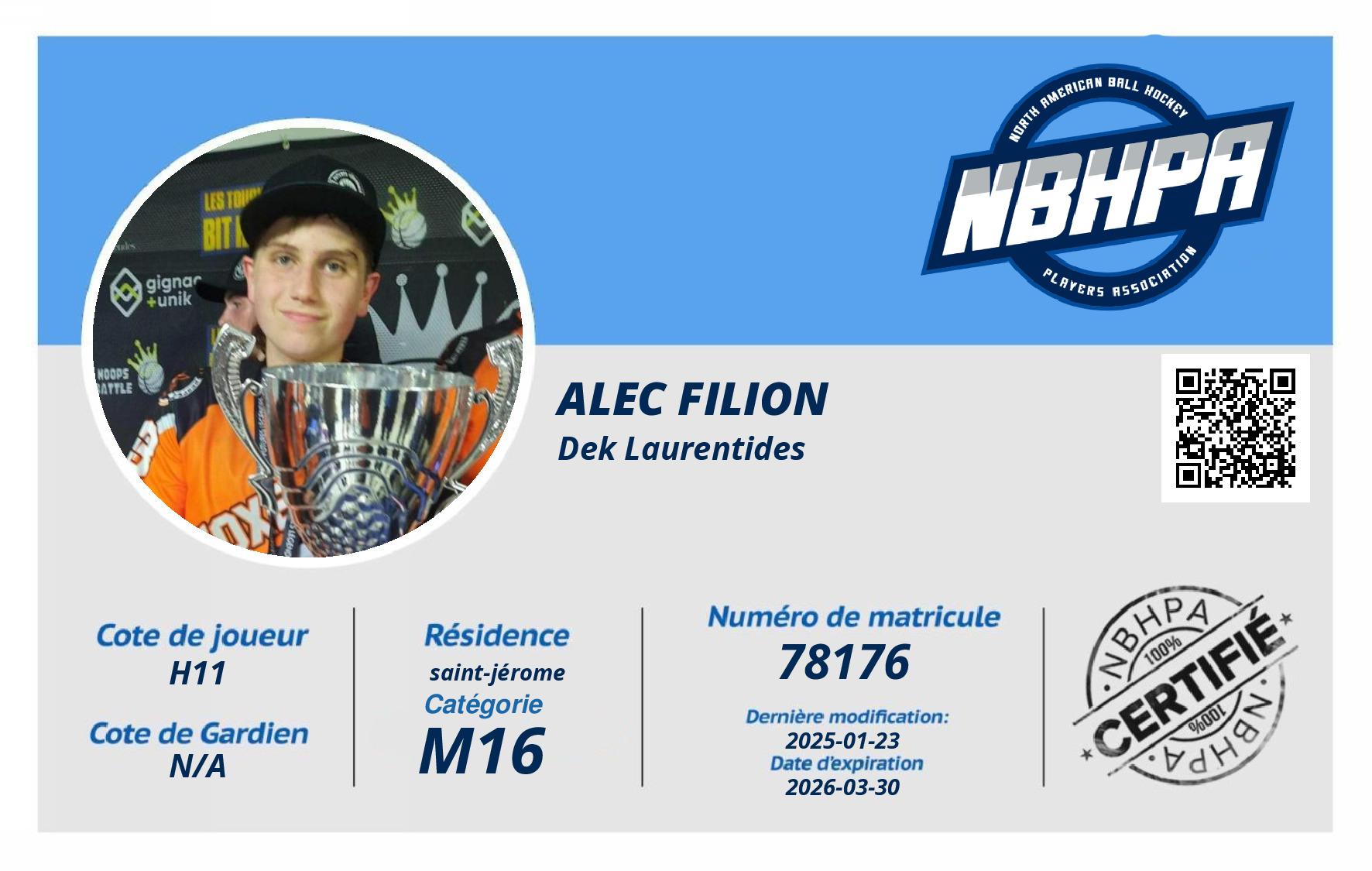 Alec Filion