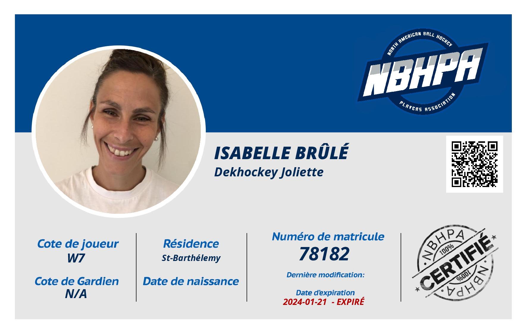 Isabelle Brûlé