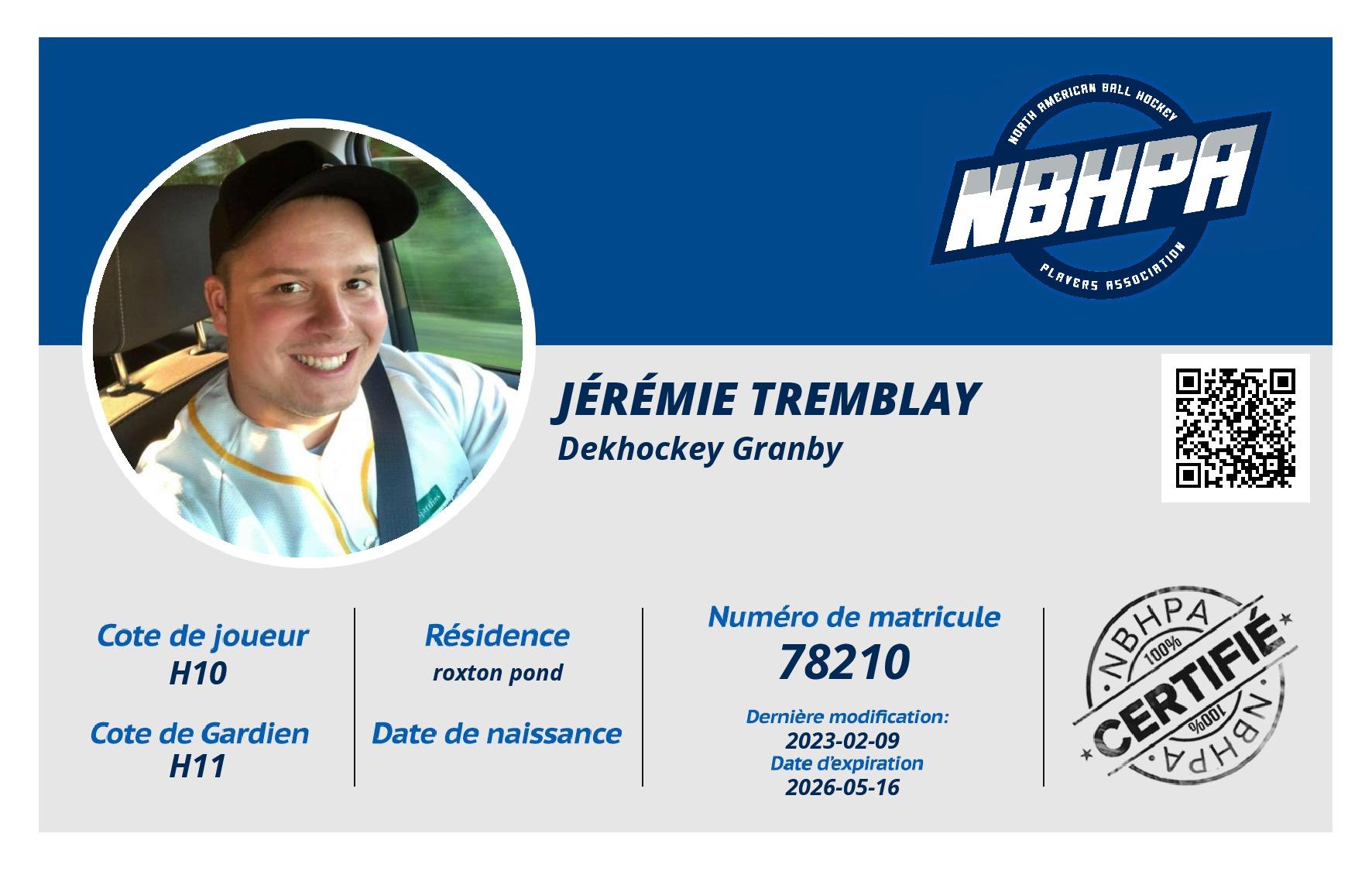 Jérémie Tremblay