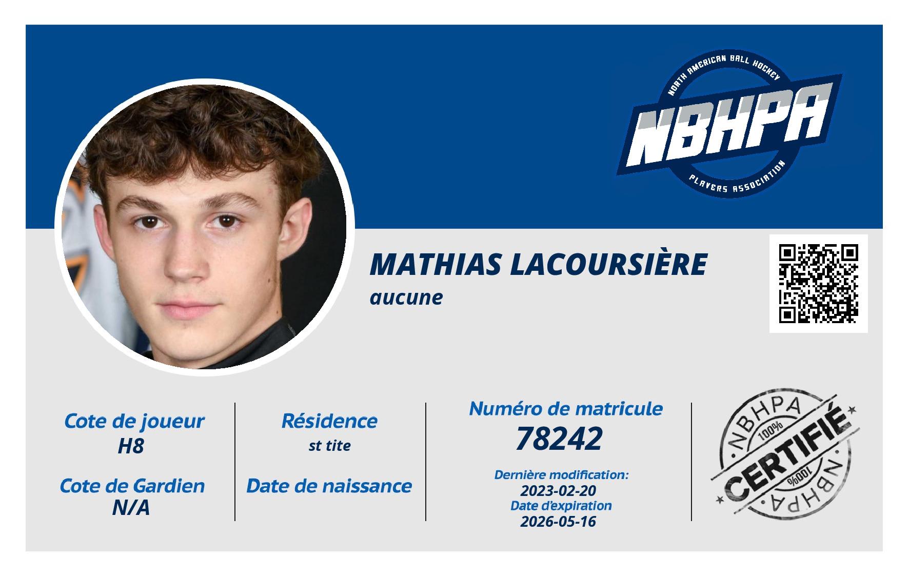 Mathias Lacoursière