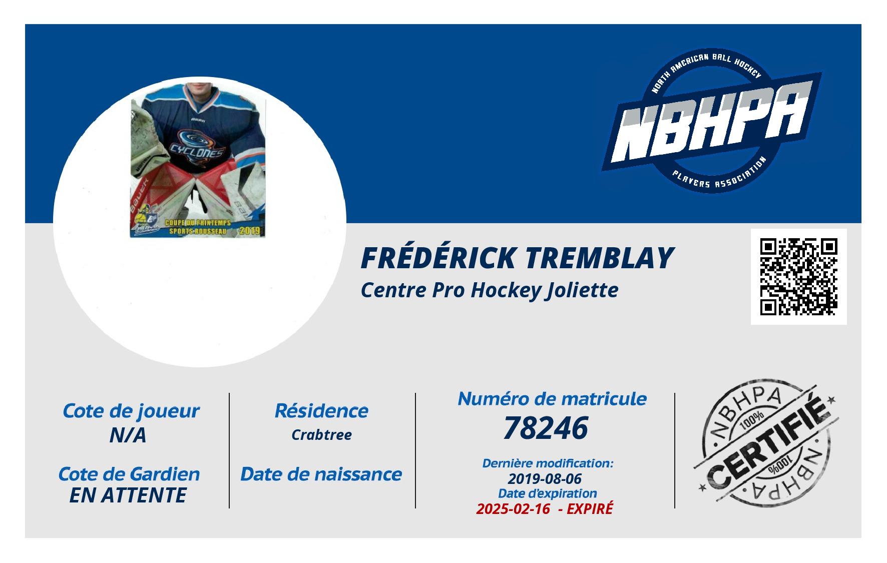 Frédérick Tremblay