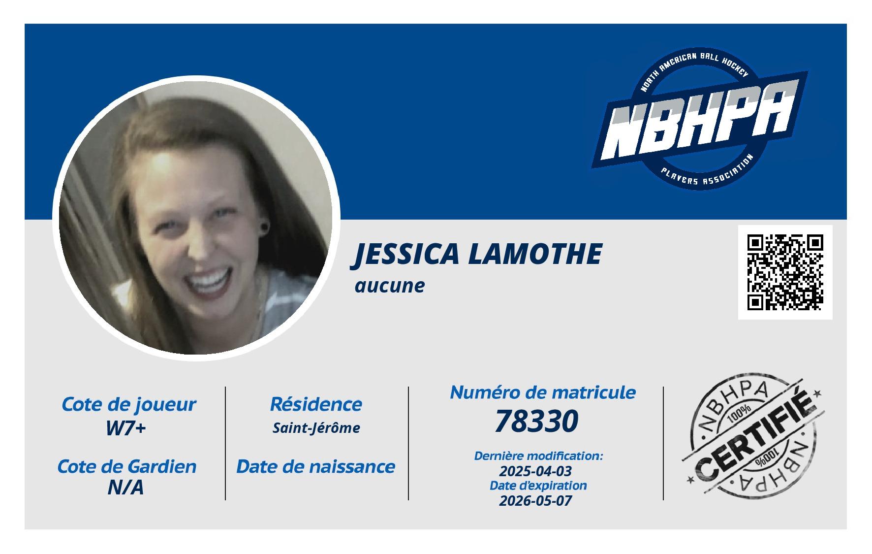 Jessica Lamothe 